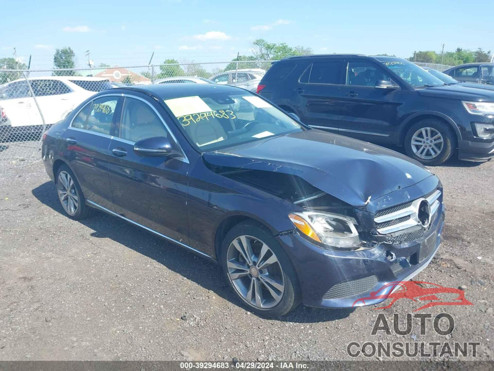 MERCEDES-BENZ C 300 2016 - WDDWF4KB2GR135104