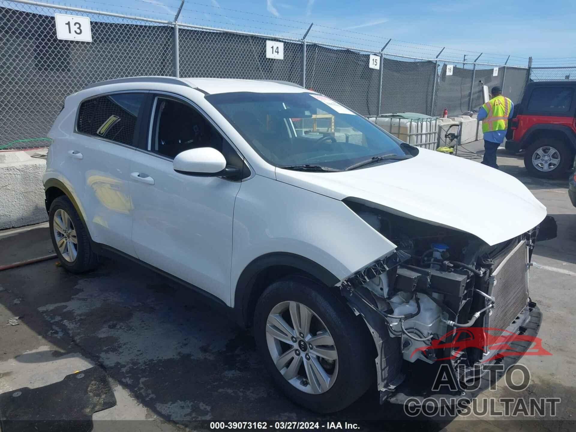 KIA SPORTAGE 2018 - KNDPM3AC8J7483954