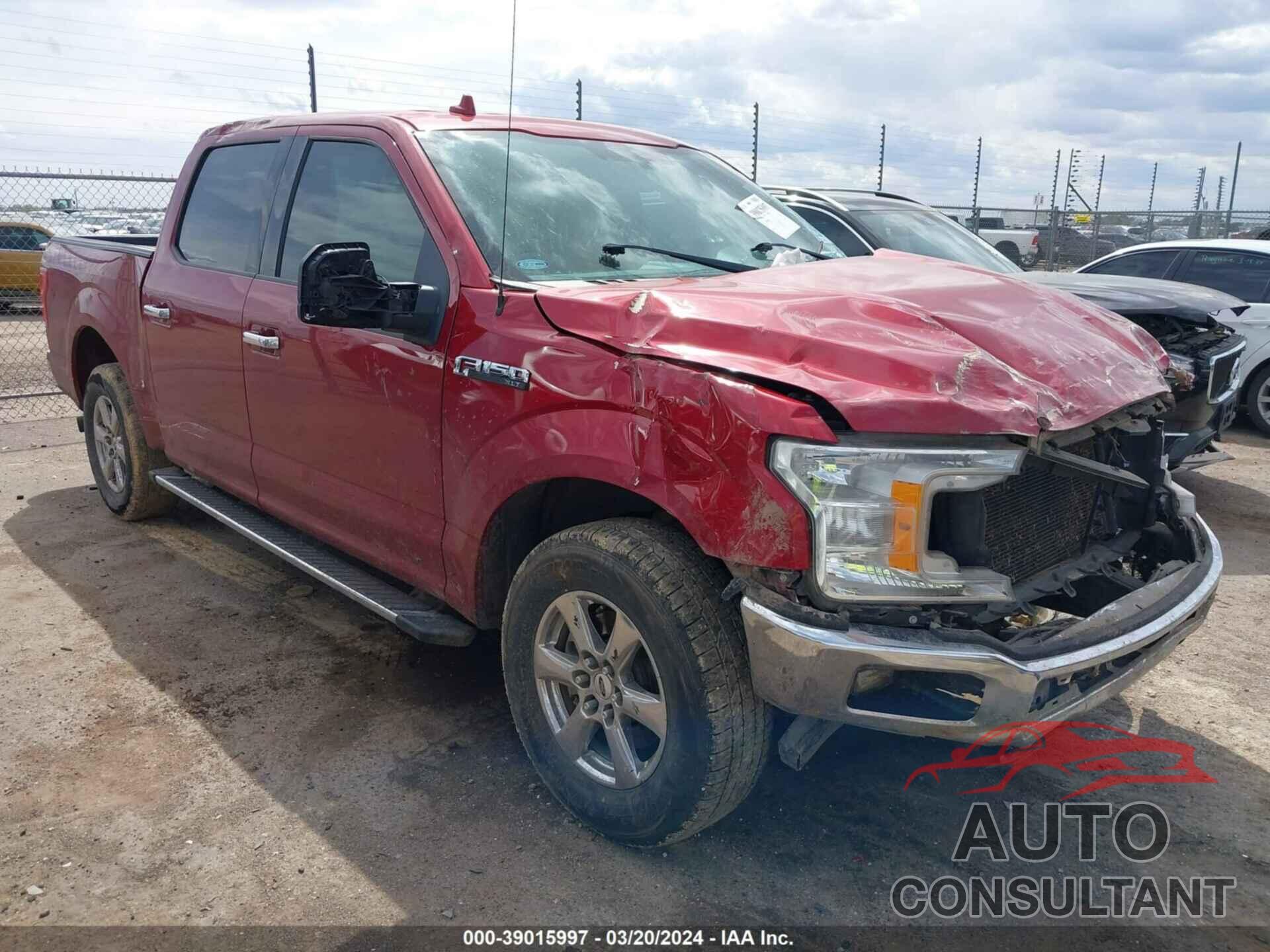 FORD F150 2018 - 1FTEW1C53JKC39503