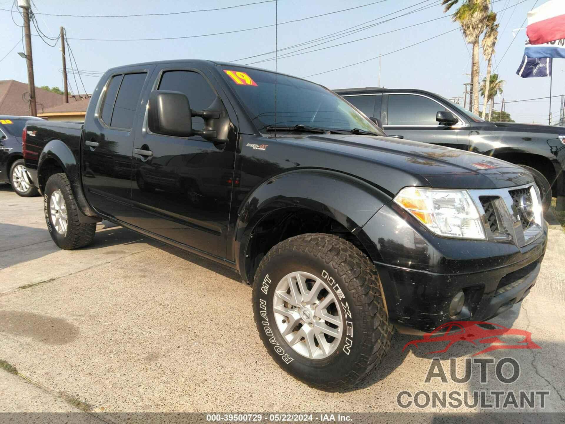 NISSAN FRONTIER 2019 - 1N6AD0EVXKN749811