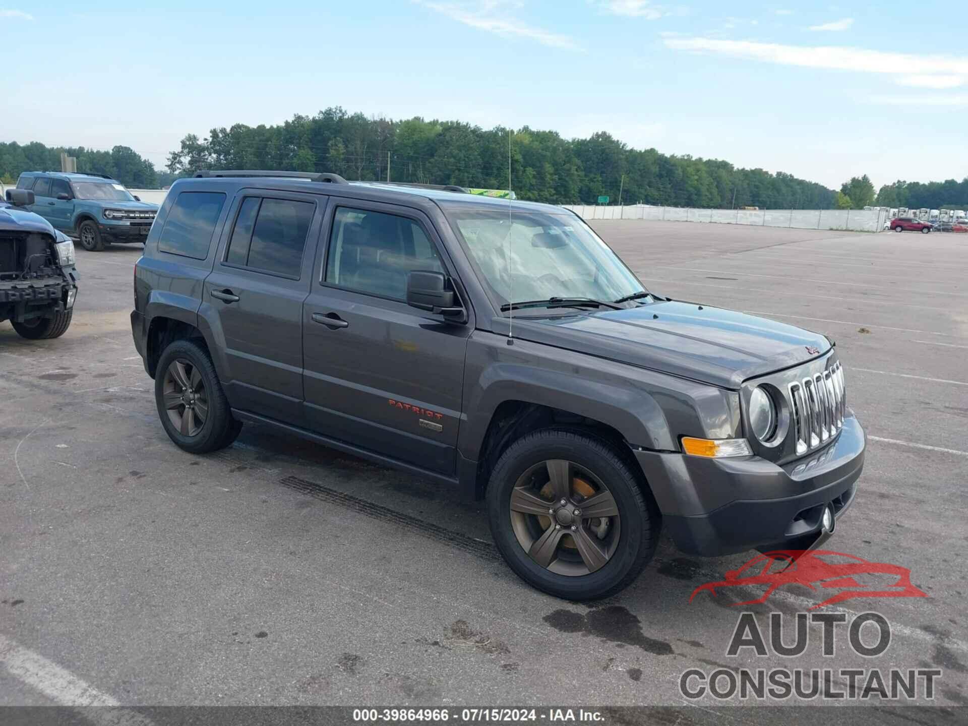 JEEP PATRIOT 2017 - 1C4NJRBB0HD170482