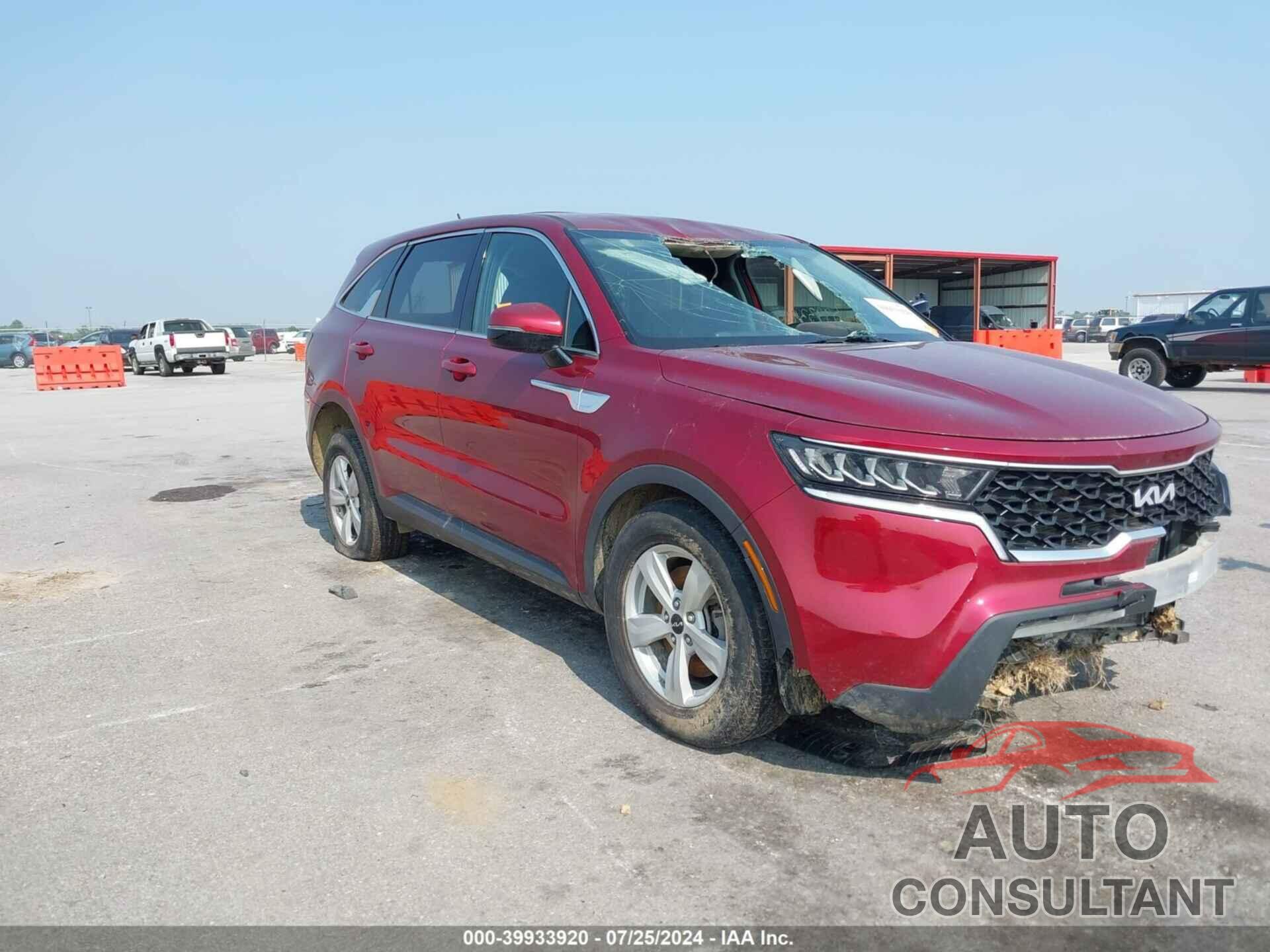 KIA SORENTO 2022 - 5XYRG4LC7NG116023