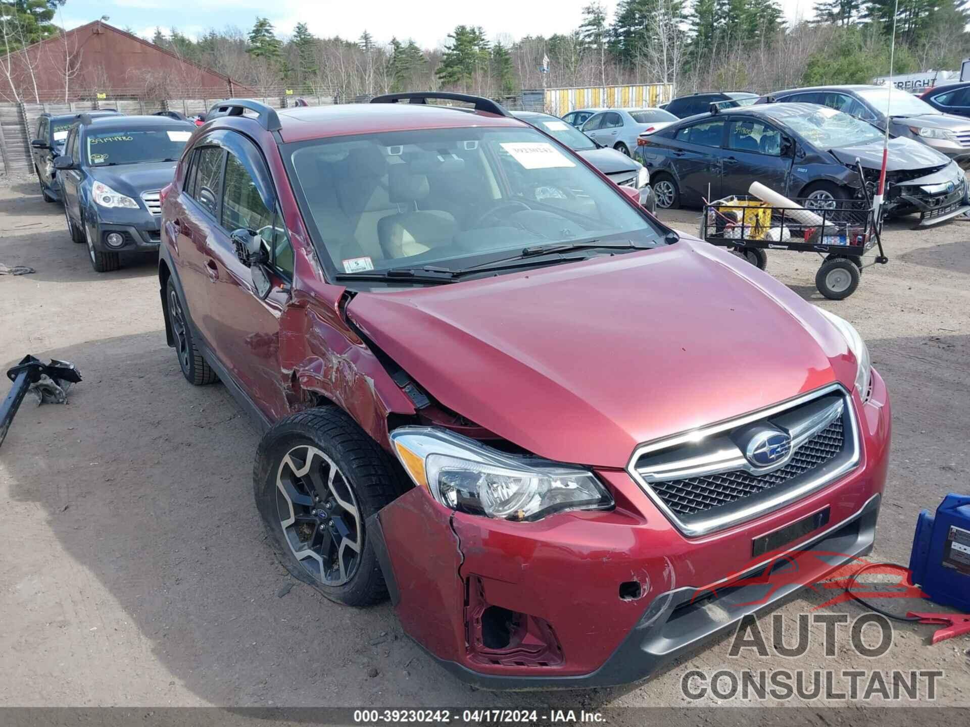 SUBARU CROSSTREK 2016 - JF2GPANC1G8327863