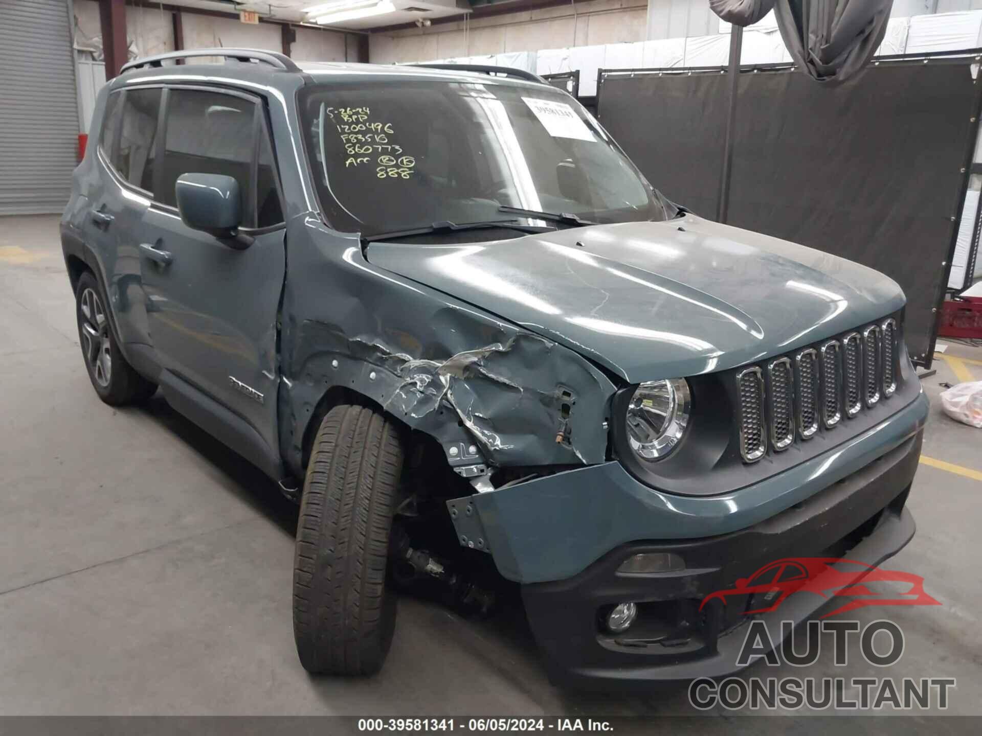 JEEP RENEGADE 2017 - ZACCJABB3HPF83510