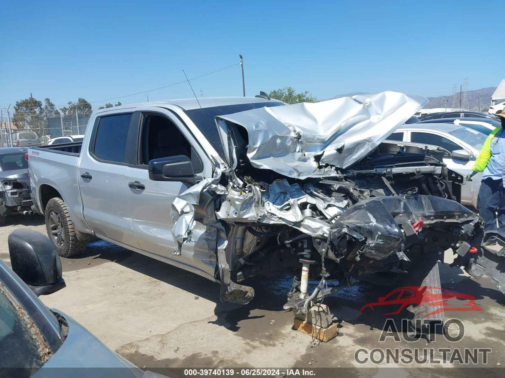 CHEVROLET SILVERADO 1500 2020 - 1GCPYFEL5LZ220361