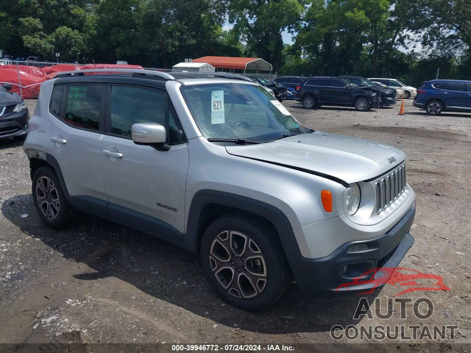 JEEP RENEGADE 2016 - ZACCJADT7GPC84705