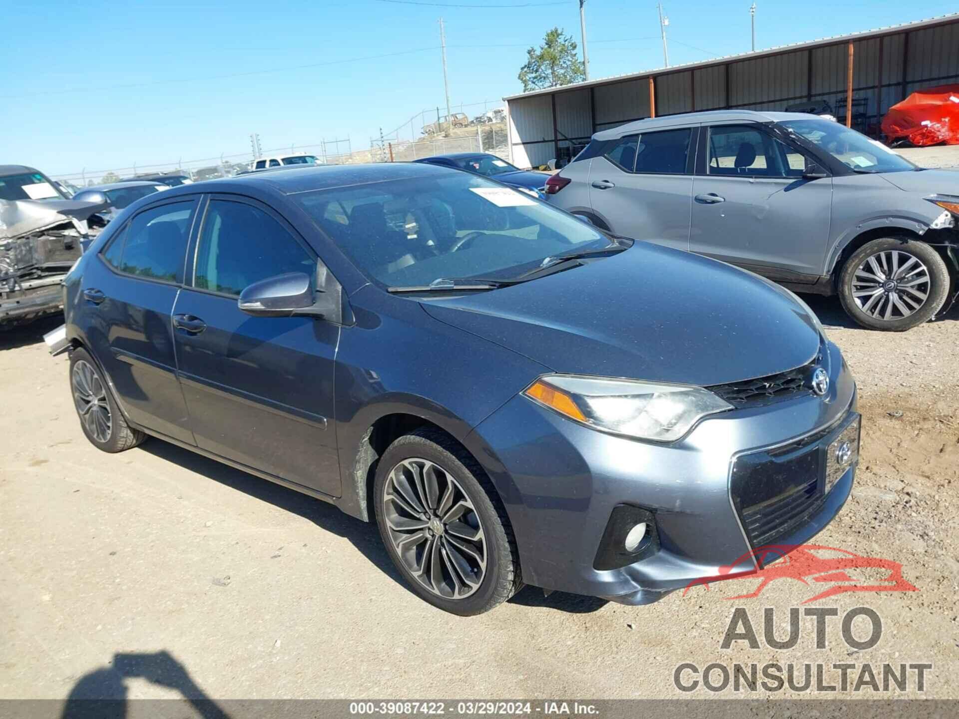 TOYOTA COROLLA 2016 - 5YFBURHE5GP459252
