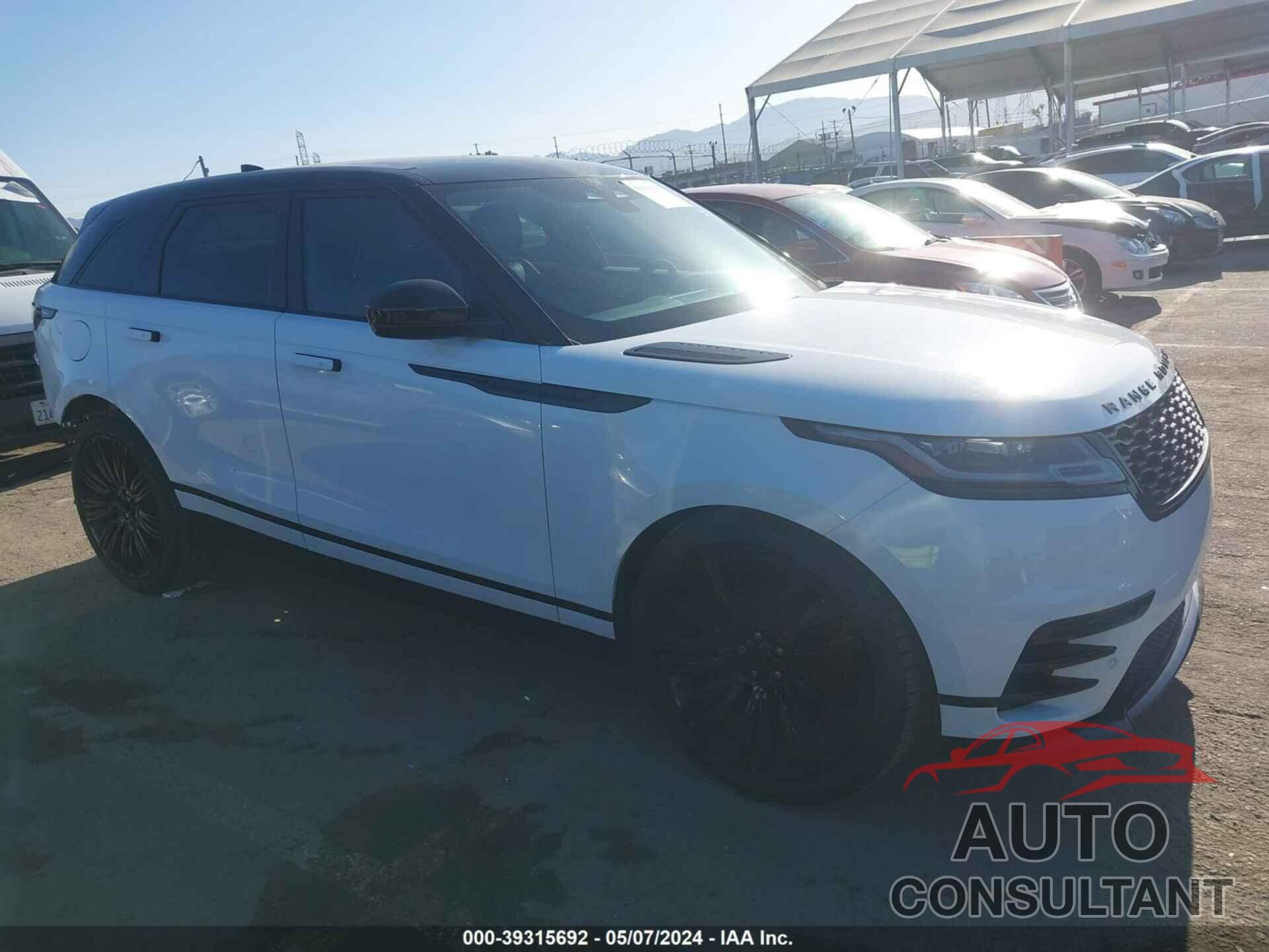 LAND ROVER RANGE ROVER VELAR 2022 - SALYT2EX8NA334153