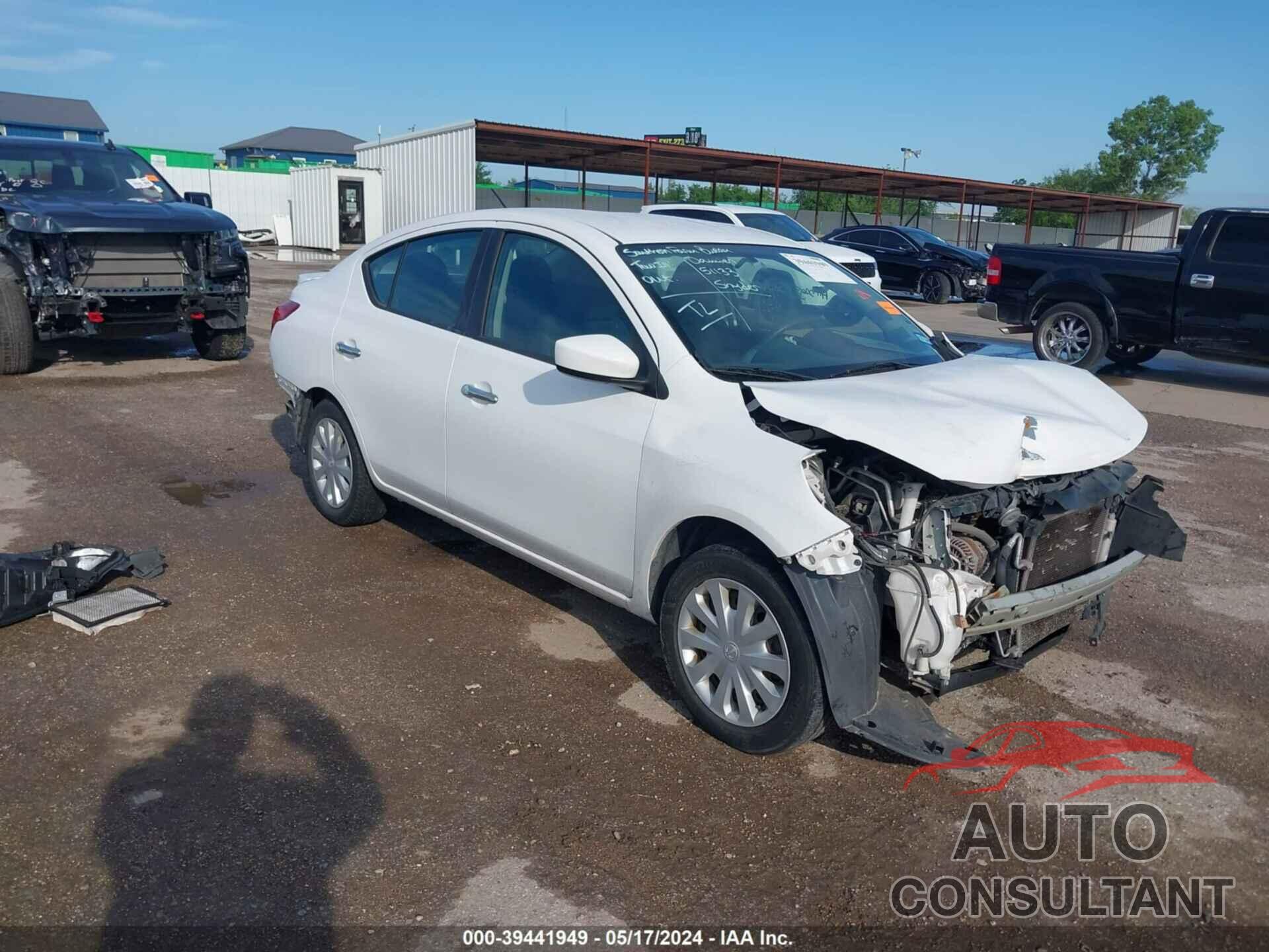 NISSAN VERSA 2016 - 3N1CN7AP6GL852906