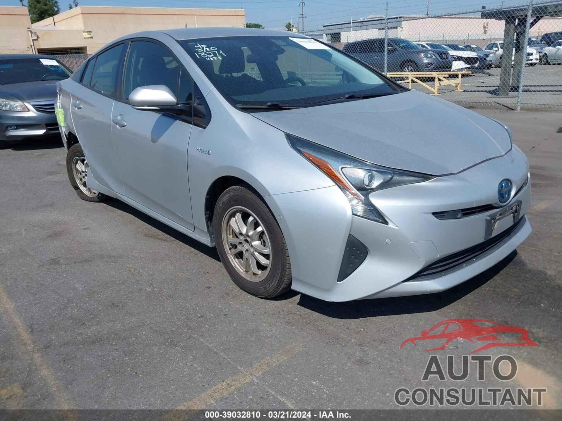 TOYOTA PRIUS 2018 - JTDKBRFU4J3584355