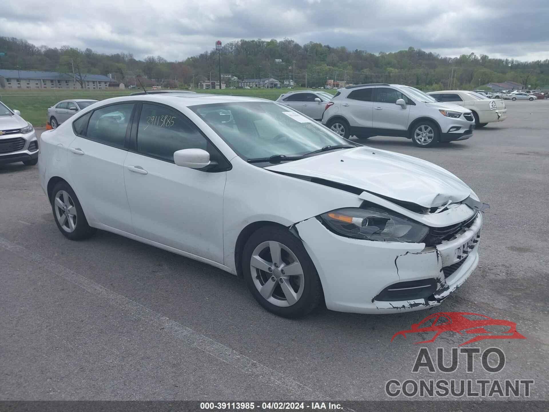 DODGE DART 2016 - 1C3CDFBB1GD565576