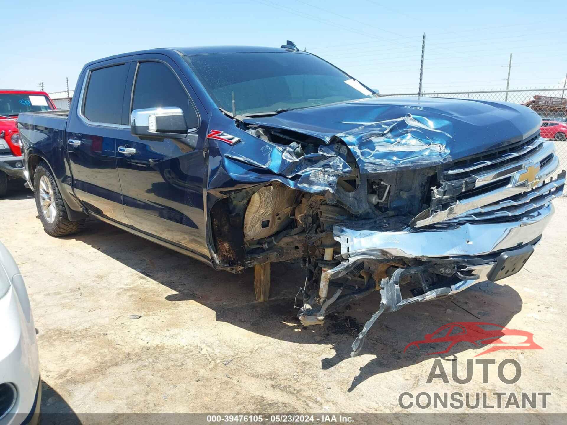 CHEVROLET SILVERADO 1500 2020 - 3GCUYGEL2LG169653