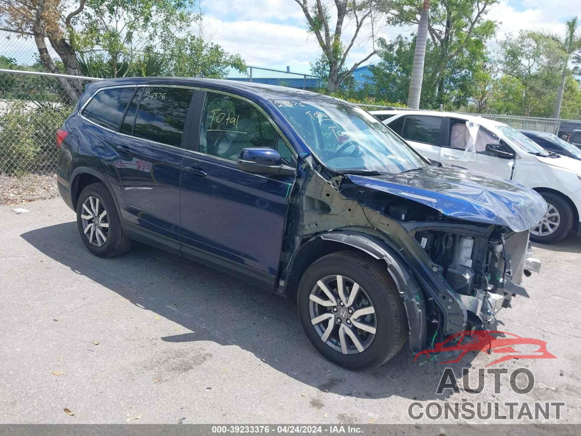 HONDA PILOT 2020 - 5FNYF5H53LB016732