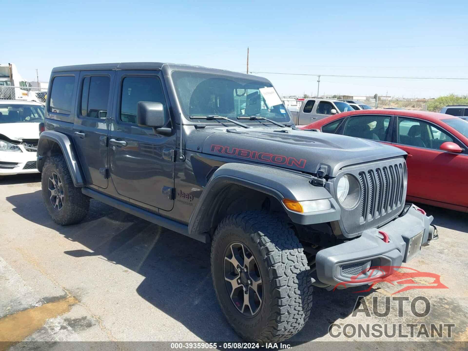 JEEP WRANGLER UNLIMITED 2018 - 1C4HJXFG7JW166723