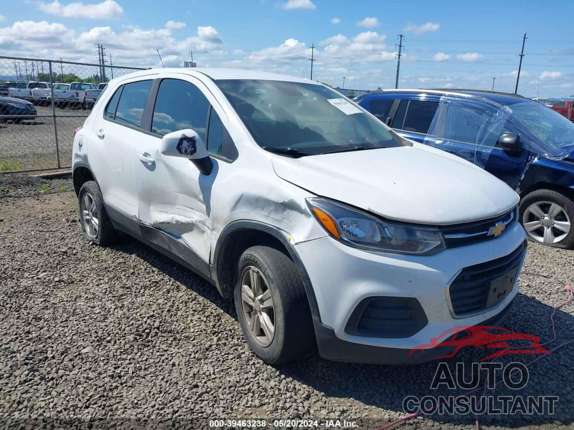 CHEVROLET TRAX 2017 - KL7CJNSB9HB131138