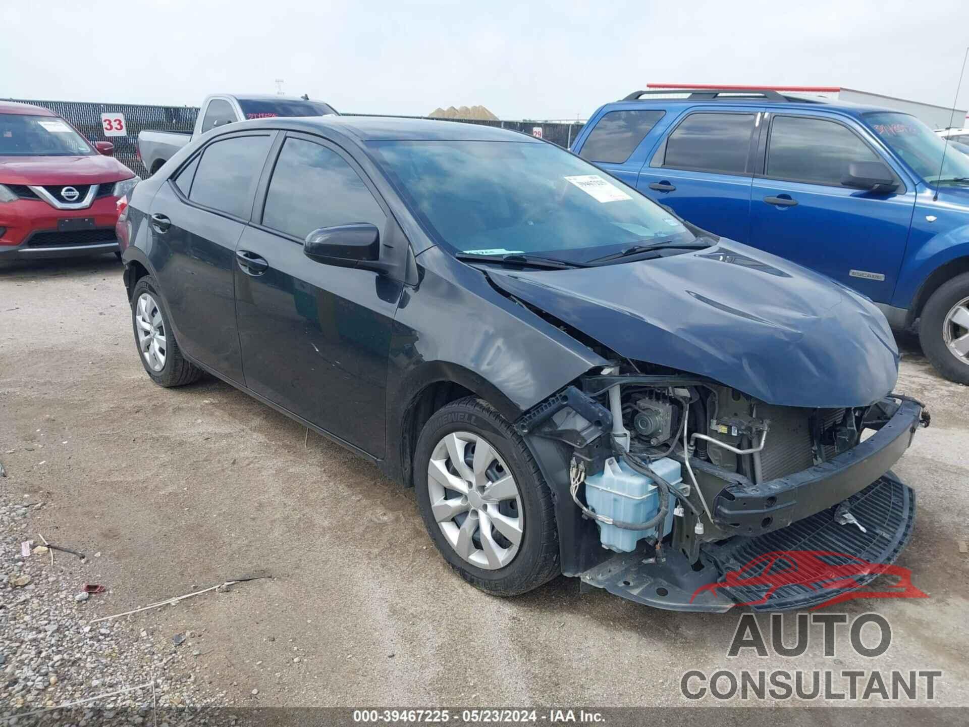 TOYOTA COROLLA 2016 - 5YFBURHEXGP441507