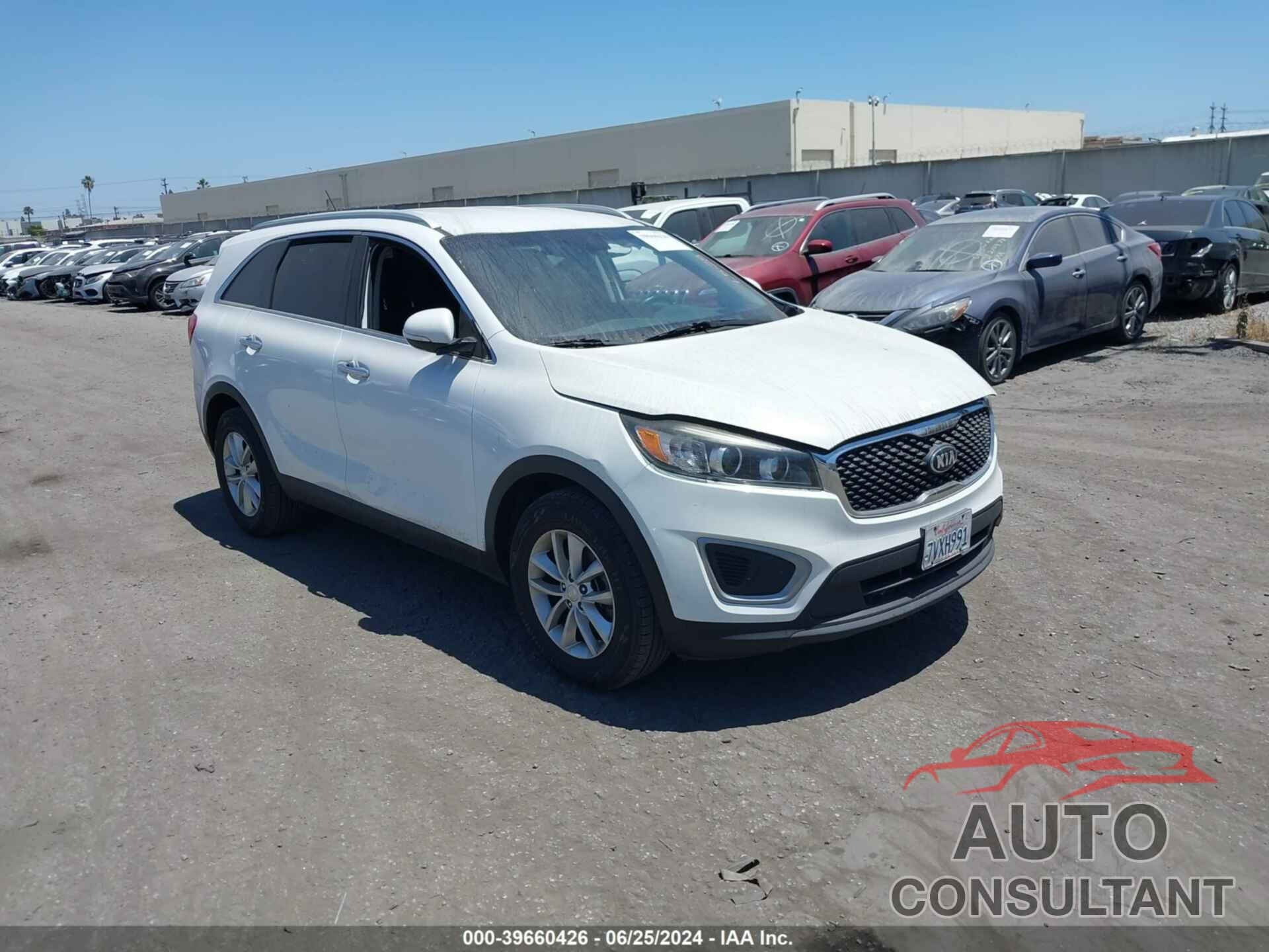 KIA SORENTO 2017 - 5XYPG4A34HG255153