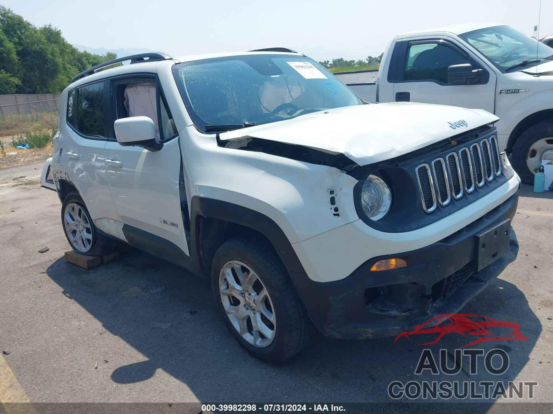 JEEP RENEGADE 2016 - ZACCJBBT9GPC50936