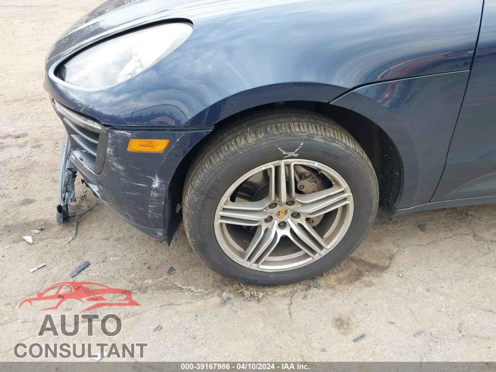 PORSCHE MACAN 2016 - WP1AB2A57GLB45645
