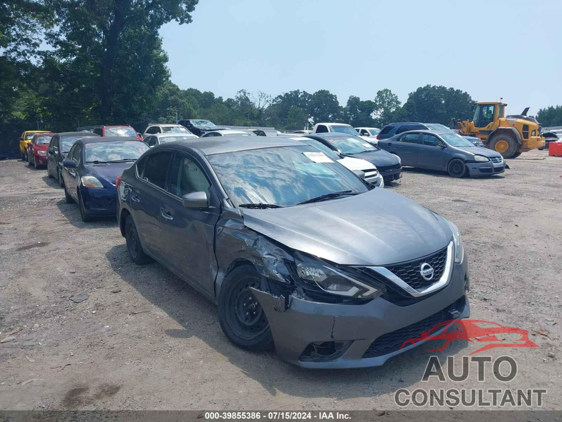 NISSAN SENTRA 2019 - 3N1AB7AP9KY326250