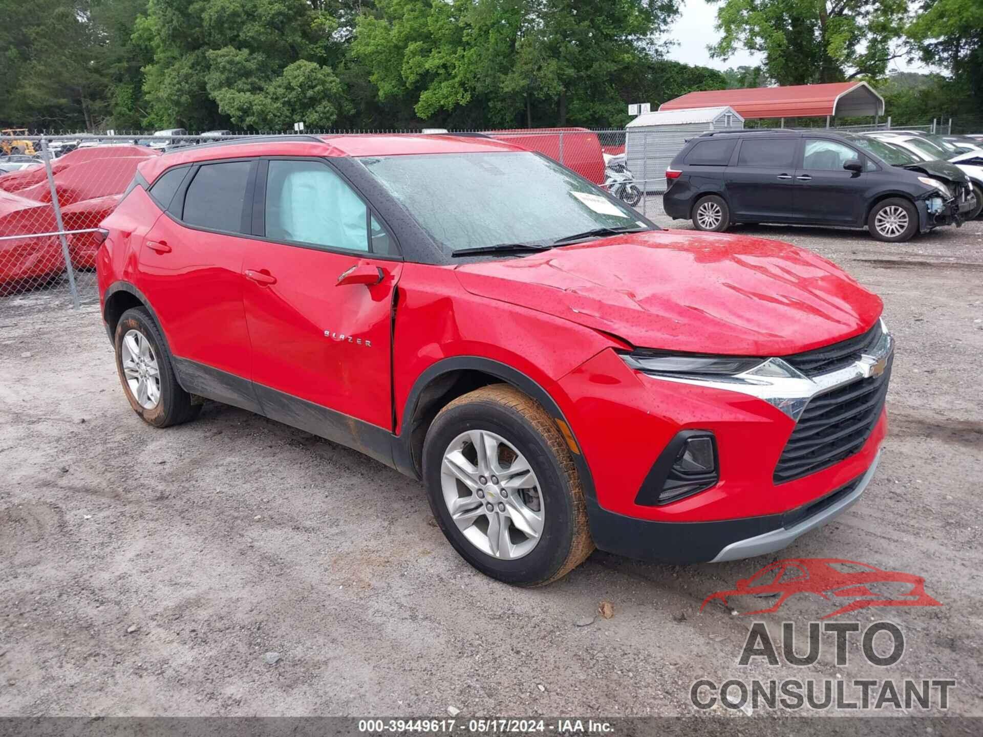 CHEVROLET BLAZER 2021 - 3GNKBCRS9MS502486