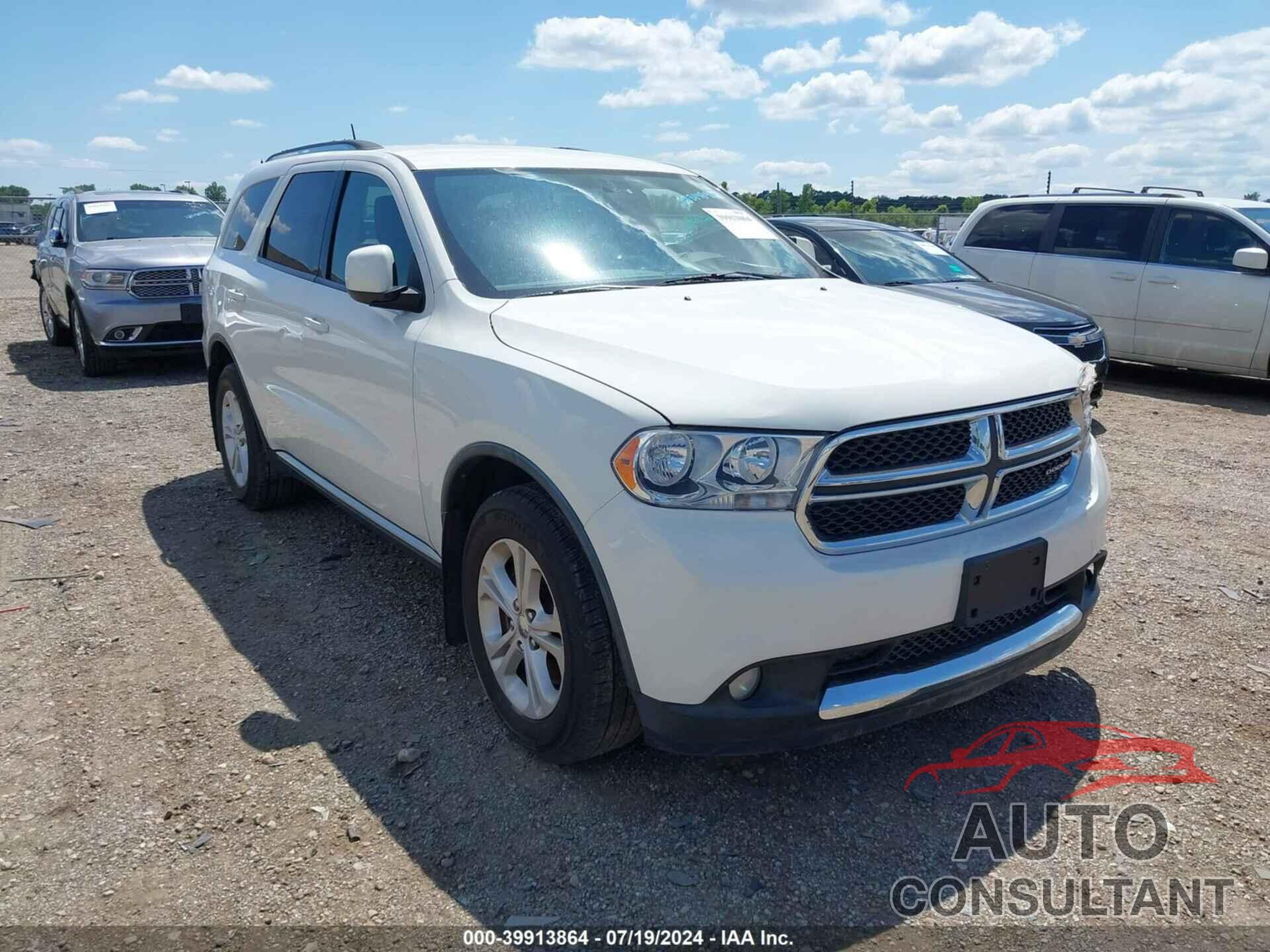 DODGE DURANGO 2011 - 1D4RE2GGXBC733958