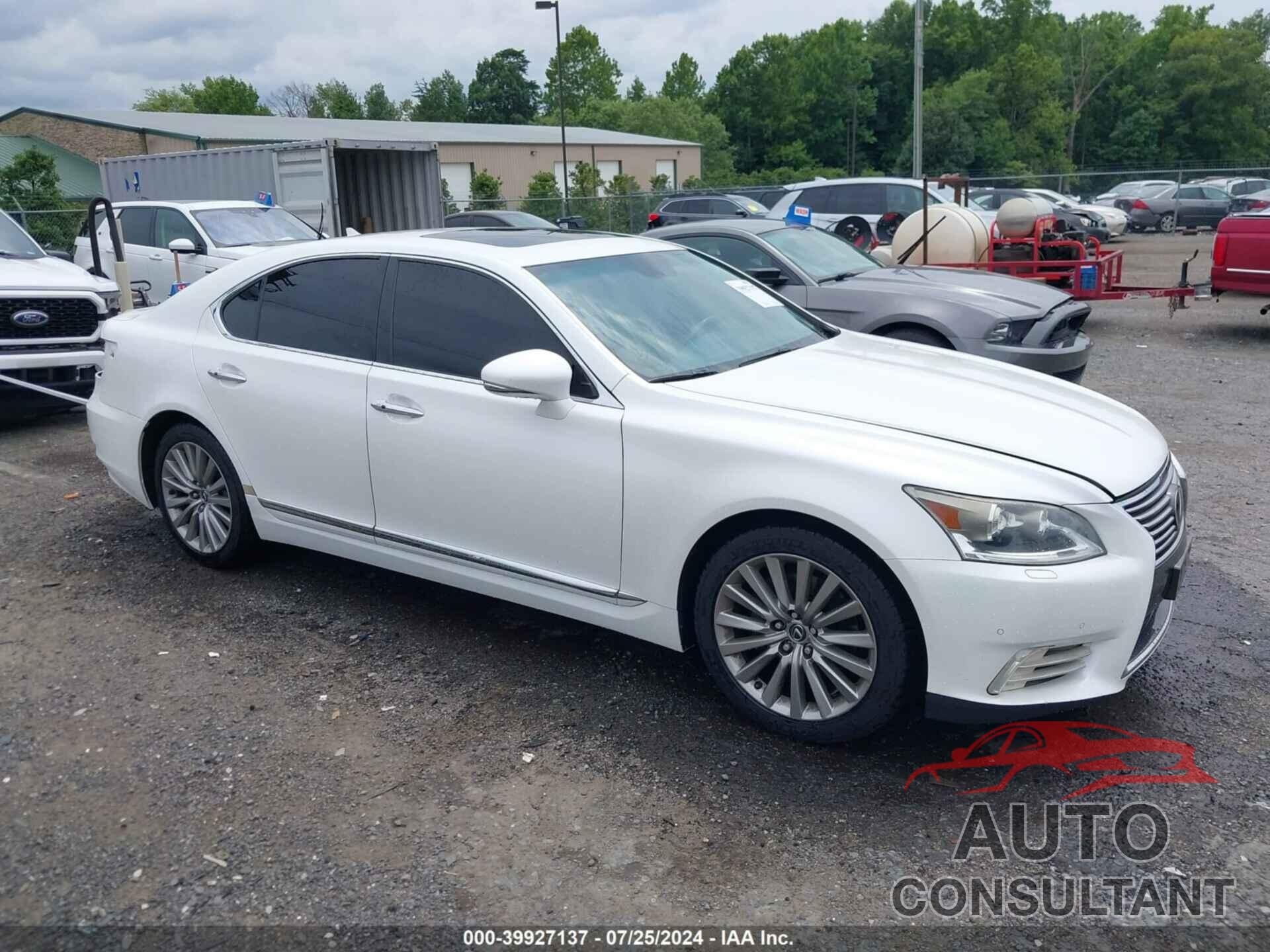 LEXUS LS 460 2013 - JTHBL5EFXD5123256