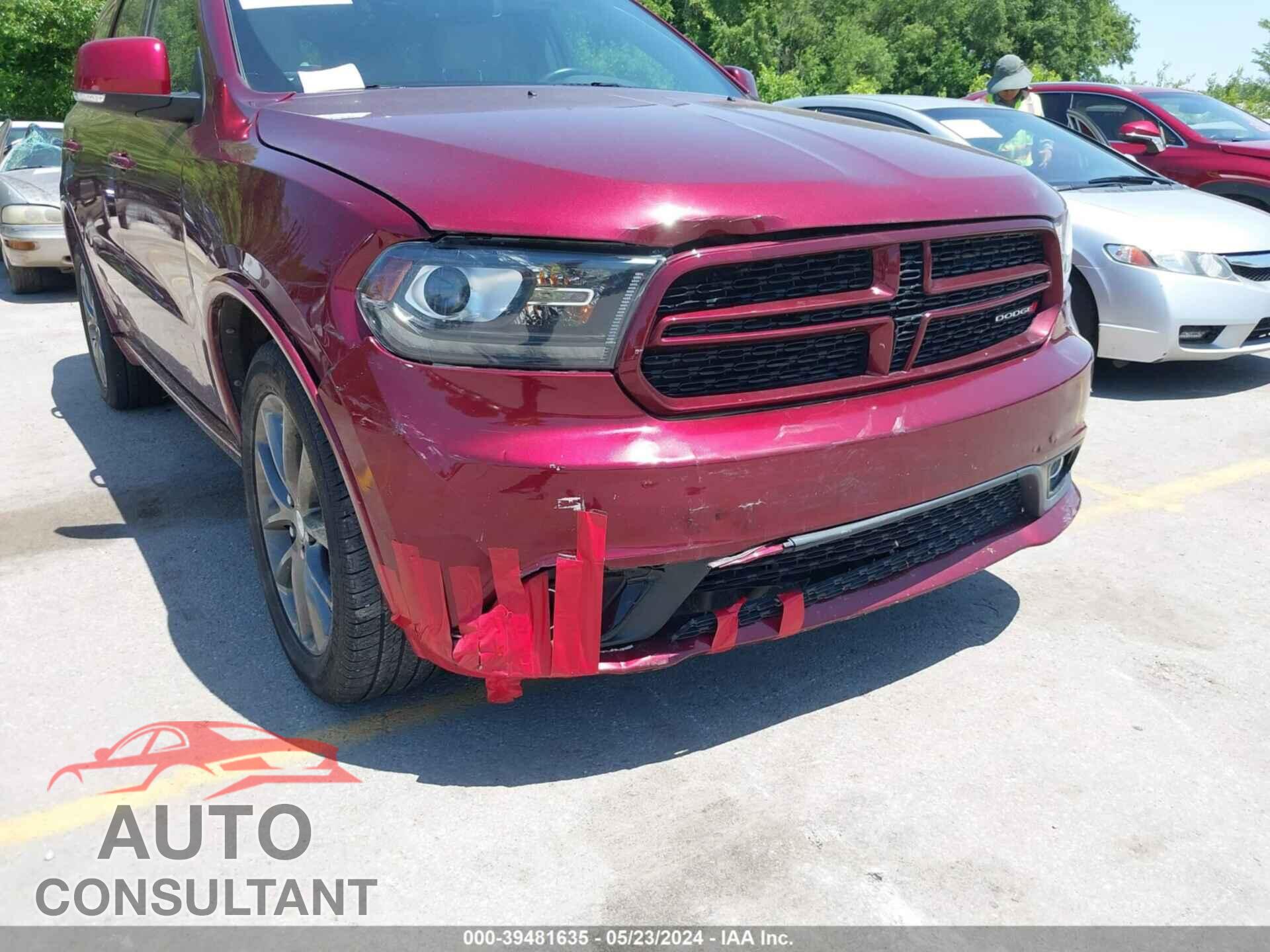 DODGE DURANGO 2018 - 1C4RDJDG8JC330607