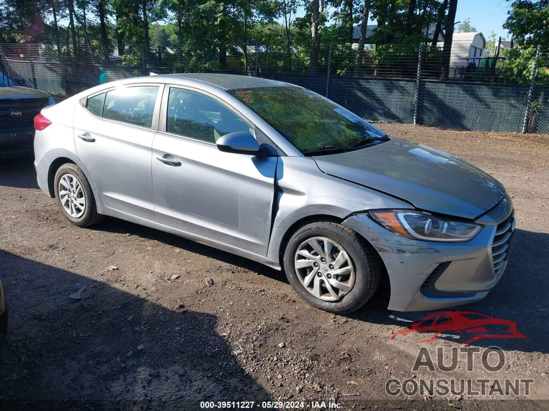 HYUNDAI ELANTRA 2017 - 5NPD74LF0HH163797