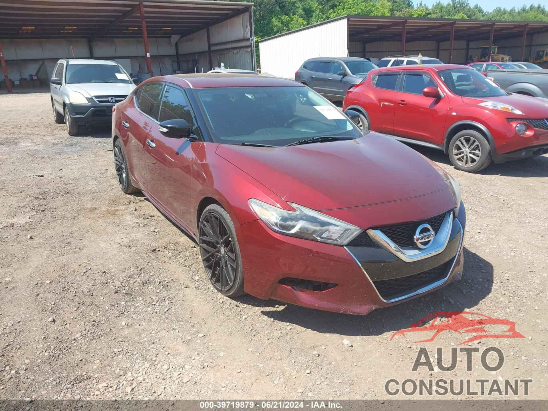 NISSAN MAXIMA 2018 - 1N4AA6AP8JC412611