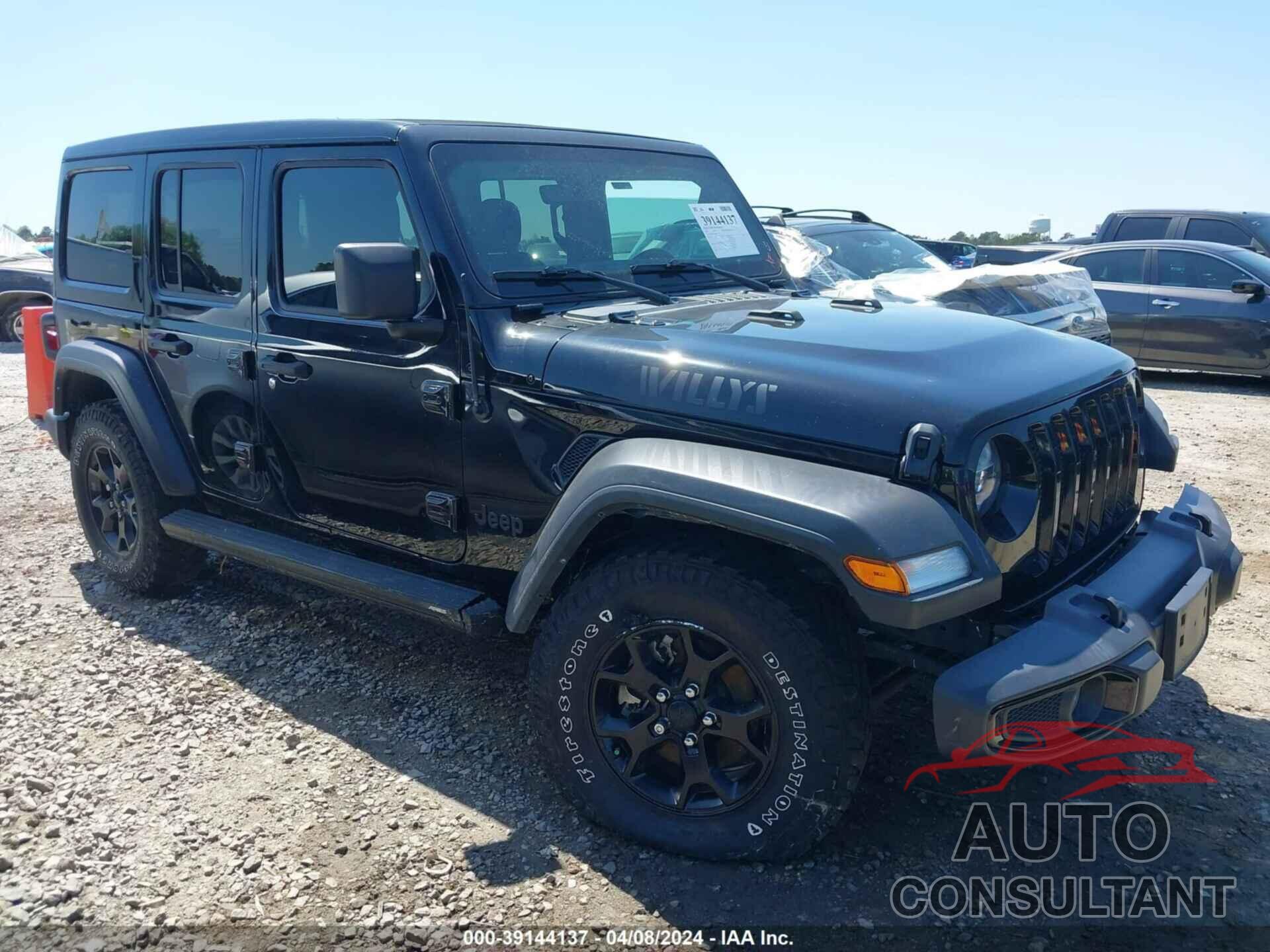 JEEP WRANGLER UNLIMITED 2021 - 1C4HJXDN7MW584236