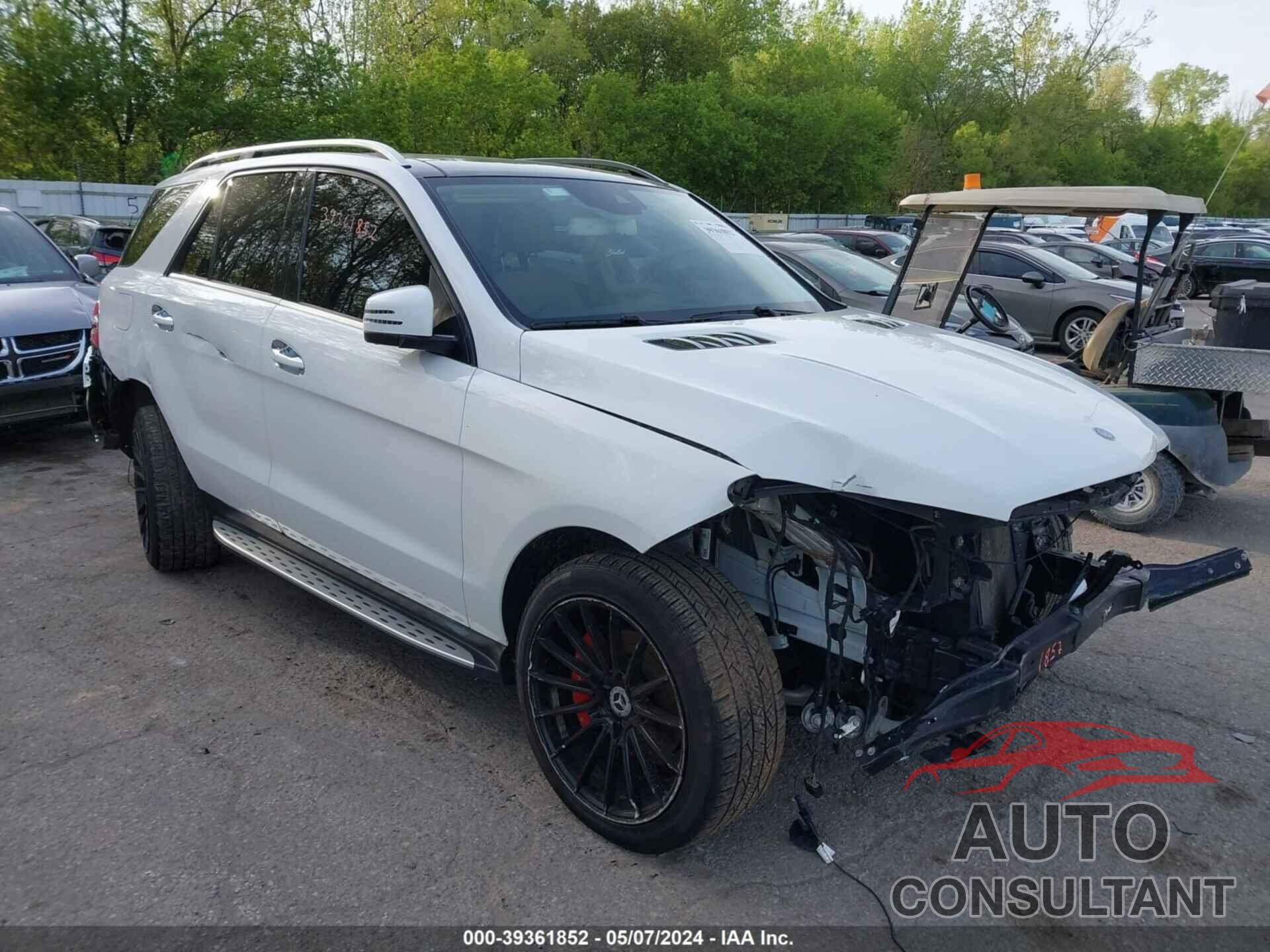 MERCEDES-BENZ GLE 2017 - 4JGDA5HB0HA895153