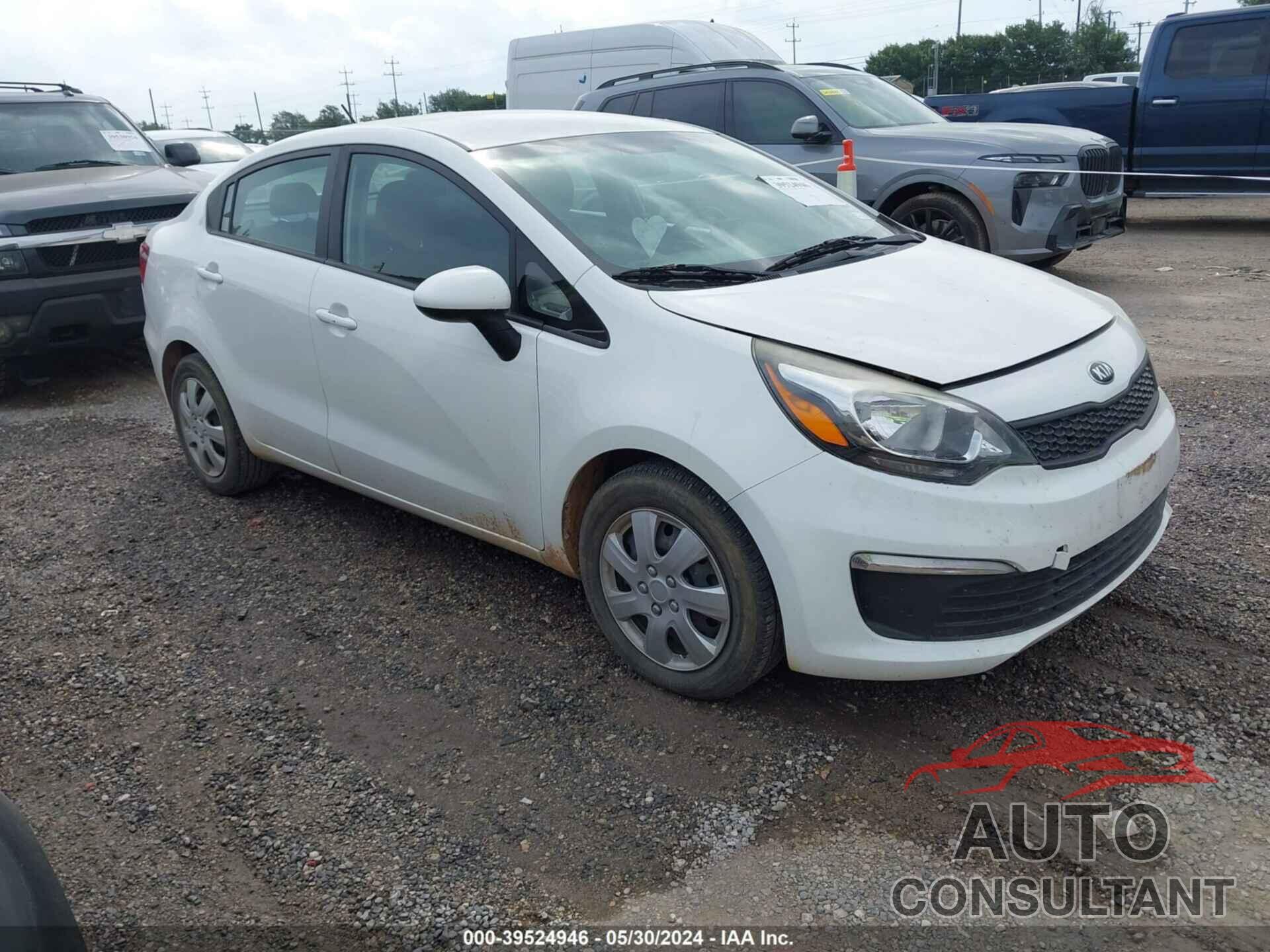 KIA RIO 2017 - KNADM4A3XH6015441