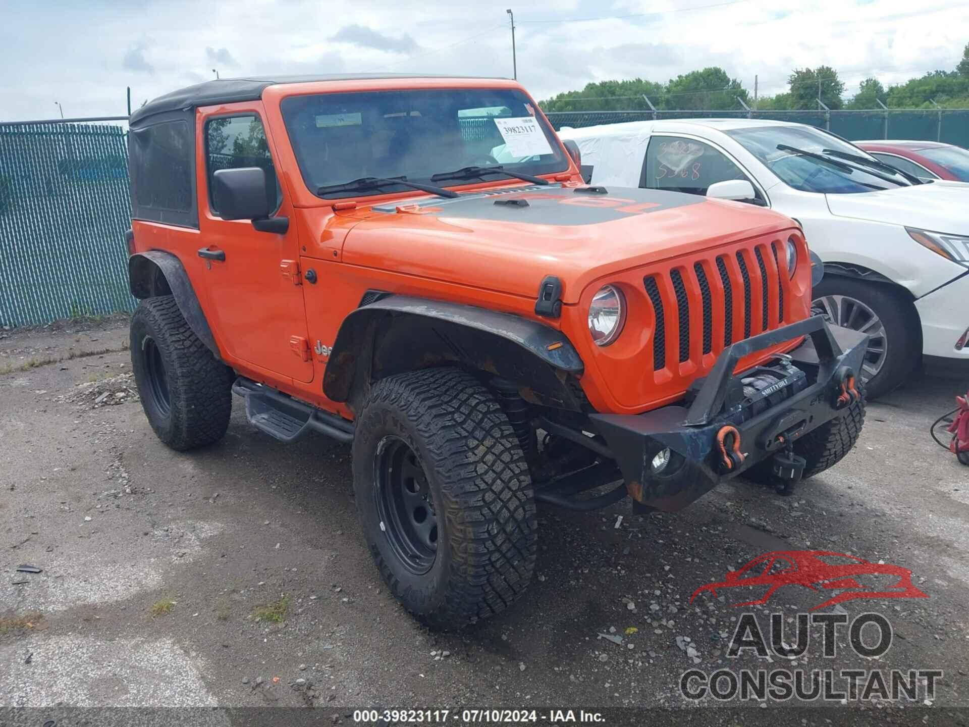 JEEP WRANGLER 2019 - 1C4GJXAG8KW504974