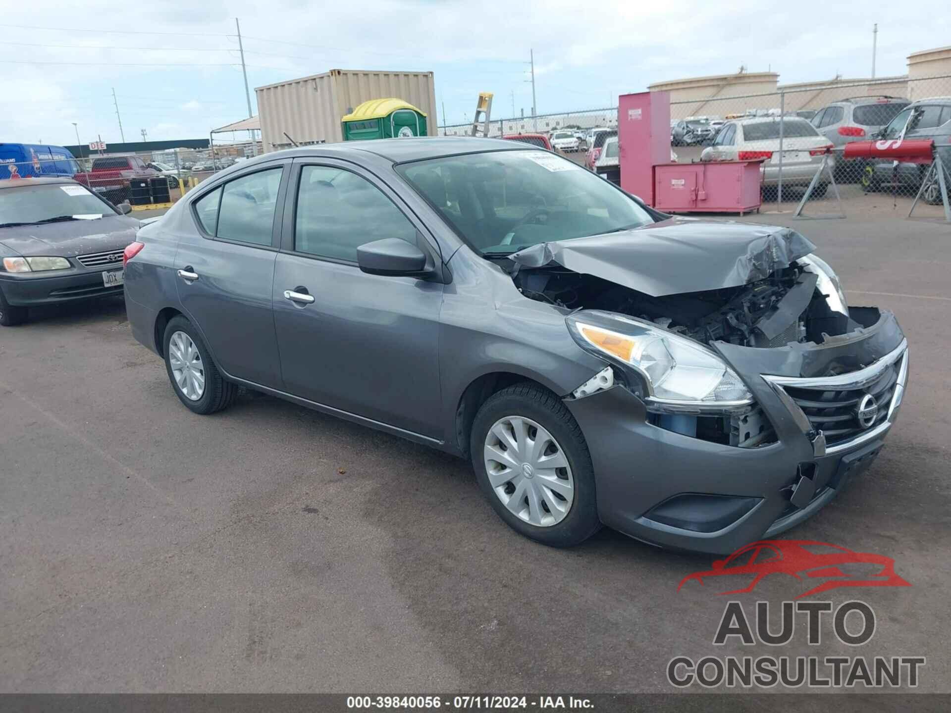 NISSAN VERSA 2018 - 3N1CN7AP9JL873336