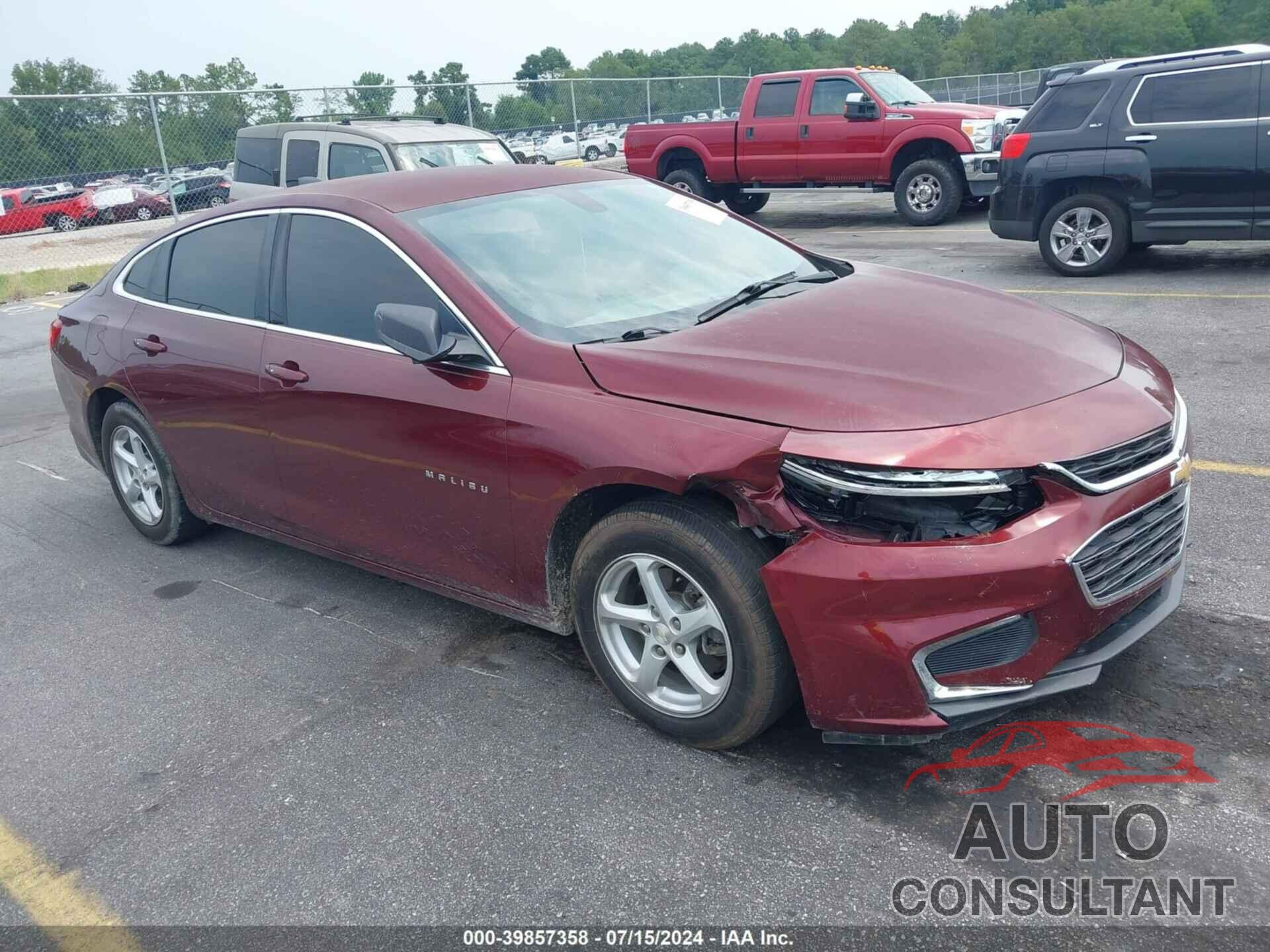 CHEVROLET MALIBU 2016 - 1G1ZB5ST6GF217722