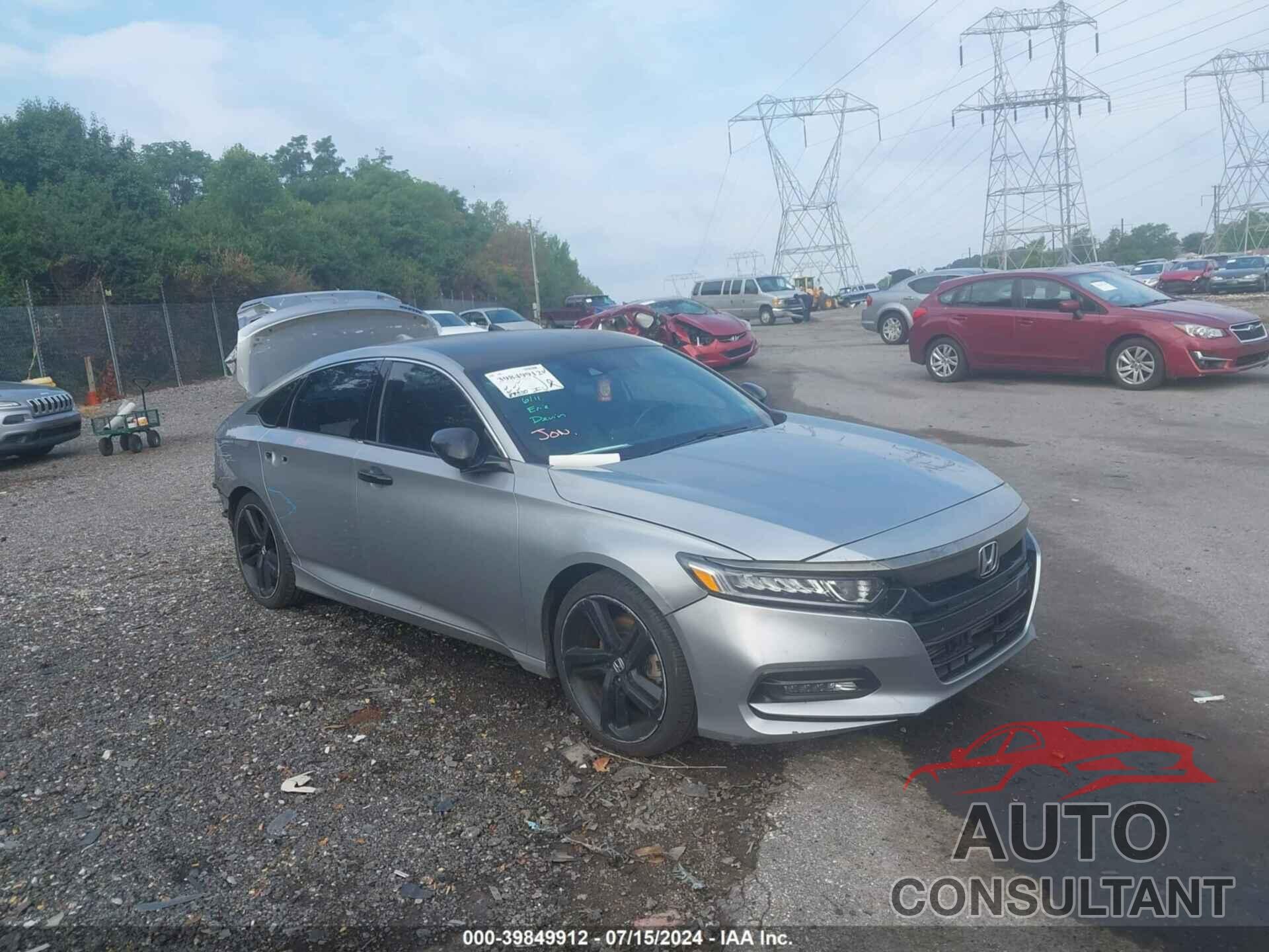 HONDA ACCORD 2019 - 1HGCV1F32KA084827