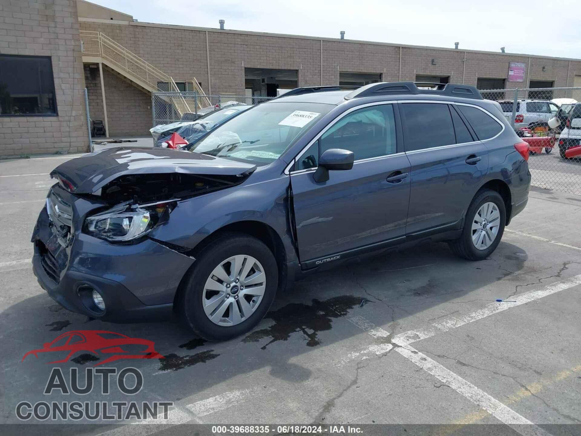 SUBARU OUTBACK 2017 - 4S4BSADCXH3246041