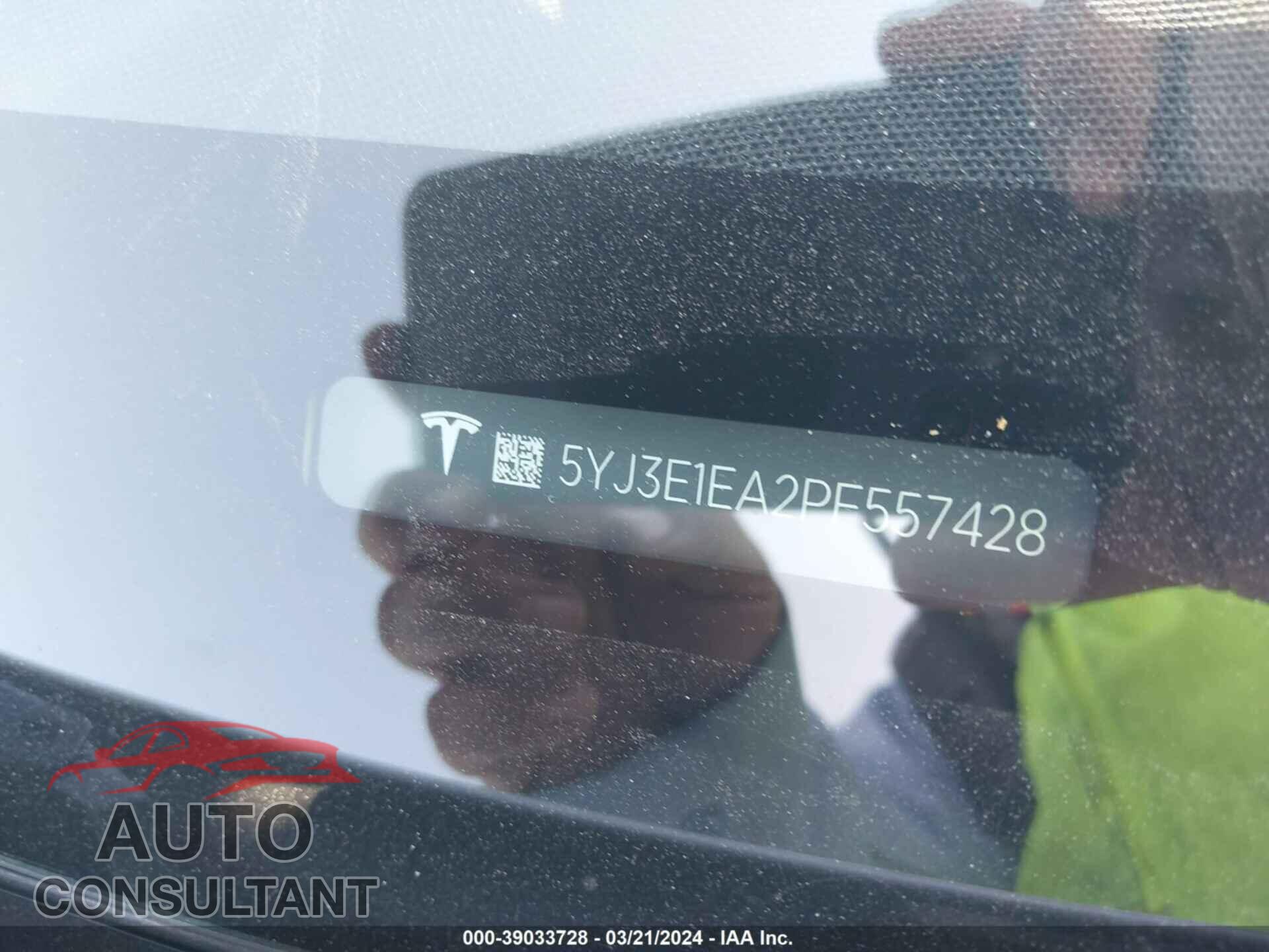 TESLA MODEL 3 2023 - 5YJ3E1EA2PF557428