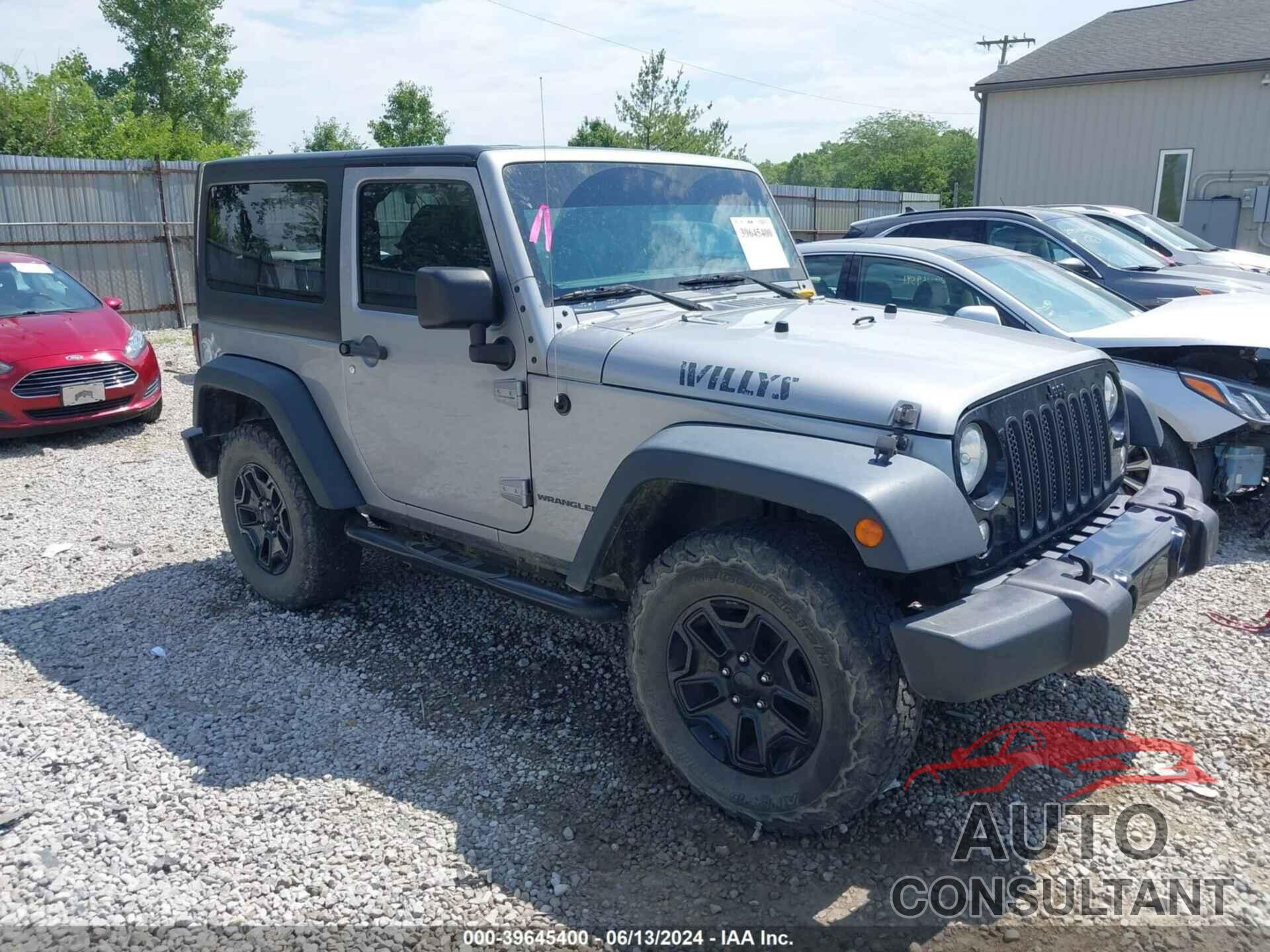 JEEP WRANGLER 2016 - 1C4AJWAG0GL163997