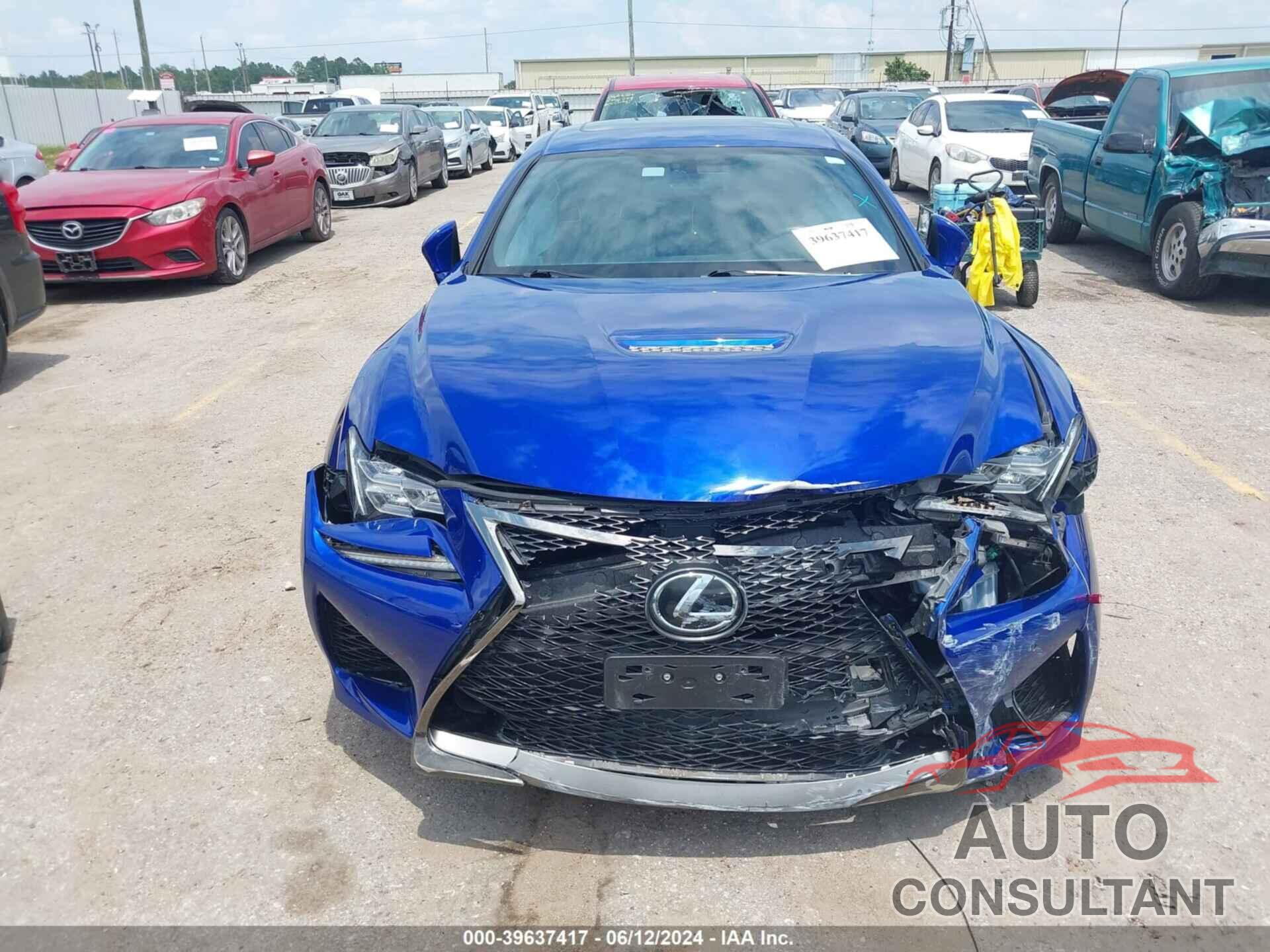 LEXUS RC F 2017 - JTHHP5BC8H5006550