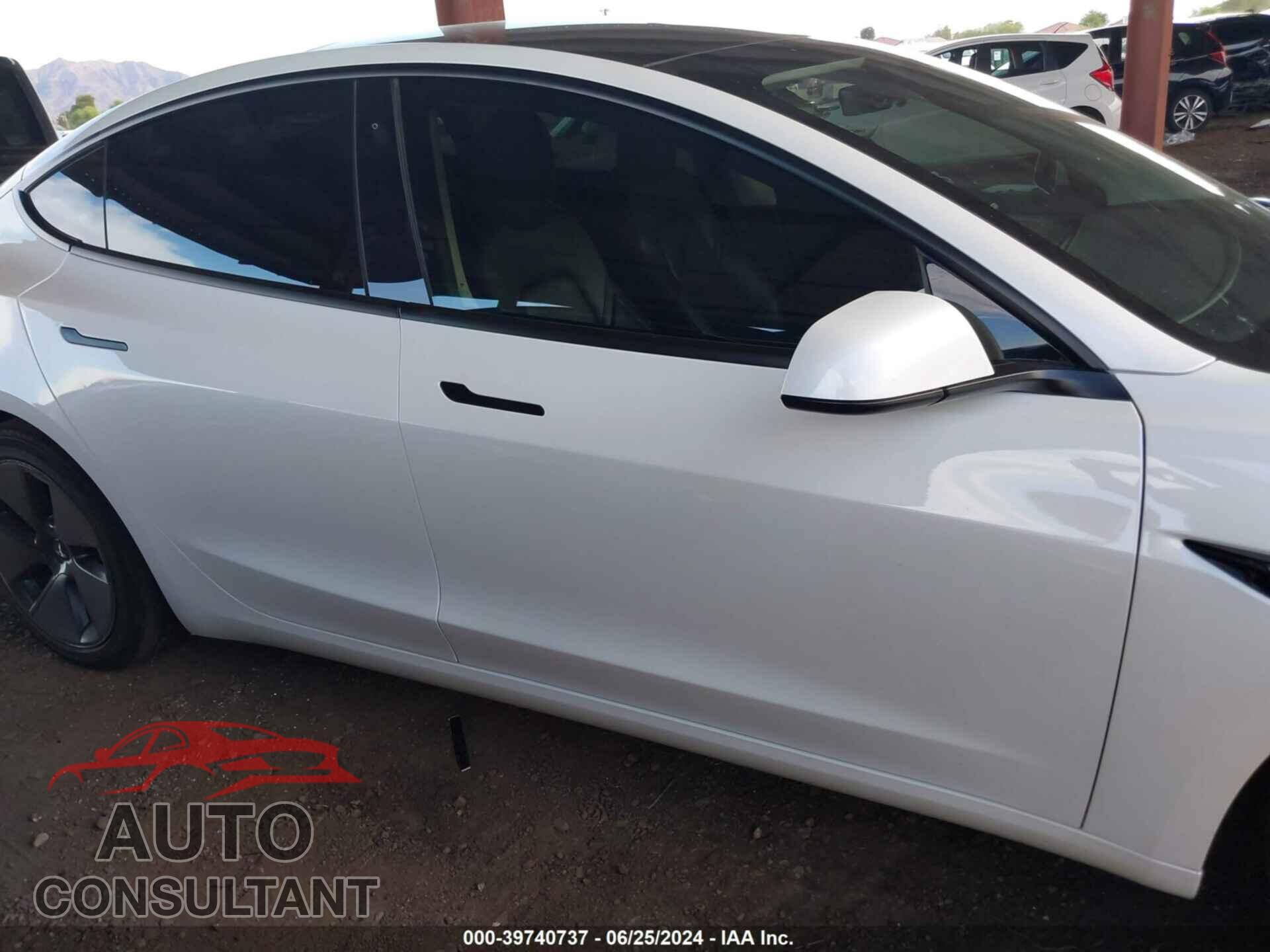 TESLA MODEL 3 2022 - 5YJ3E1EB0NF230922