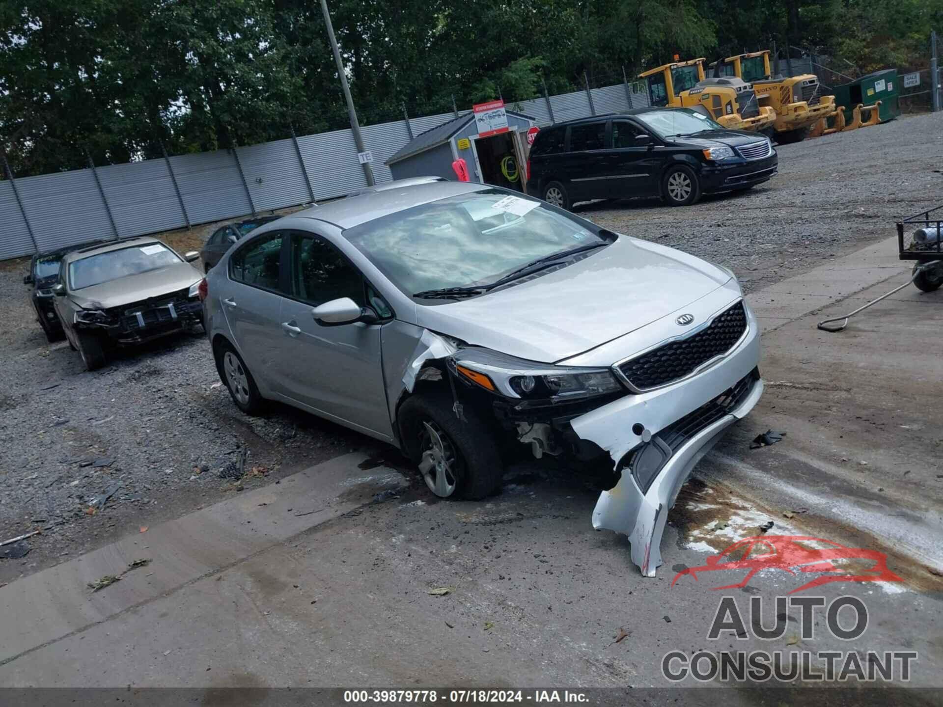 KIA FORTE 2017 - 3KPFL4A78HE066979