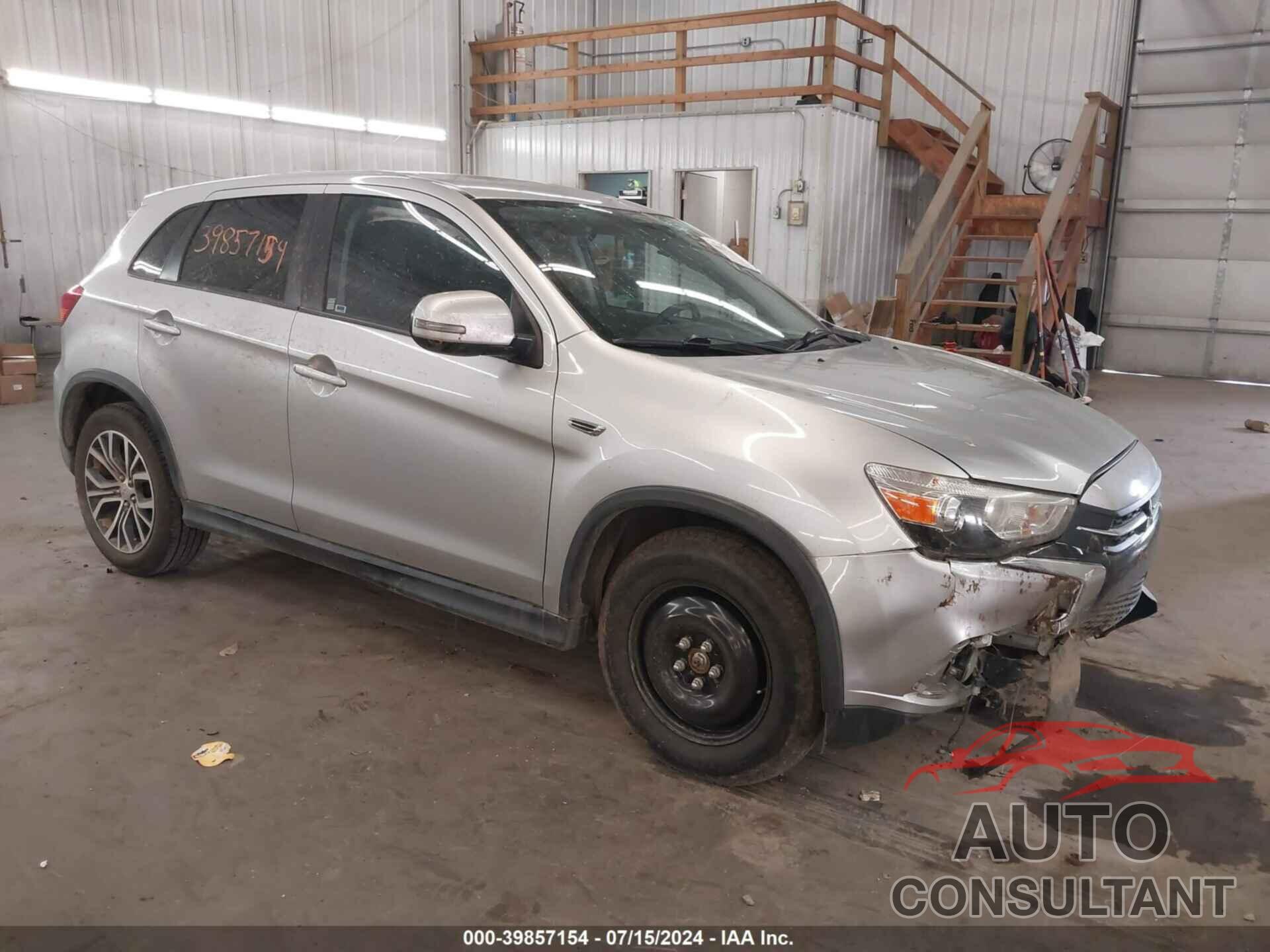 MITSUBISHI OUTLANDER SPORT 2018 - JA4AP3AW0JU015526