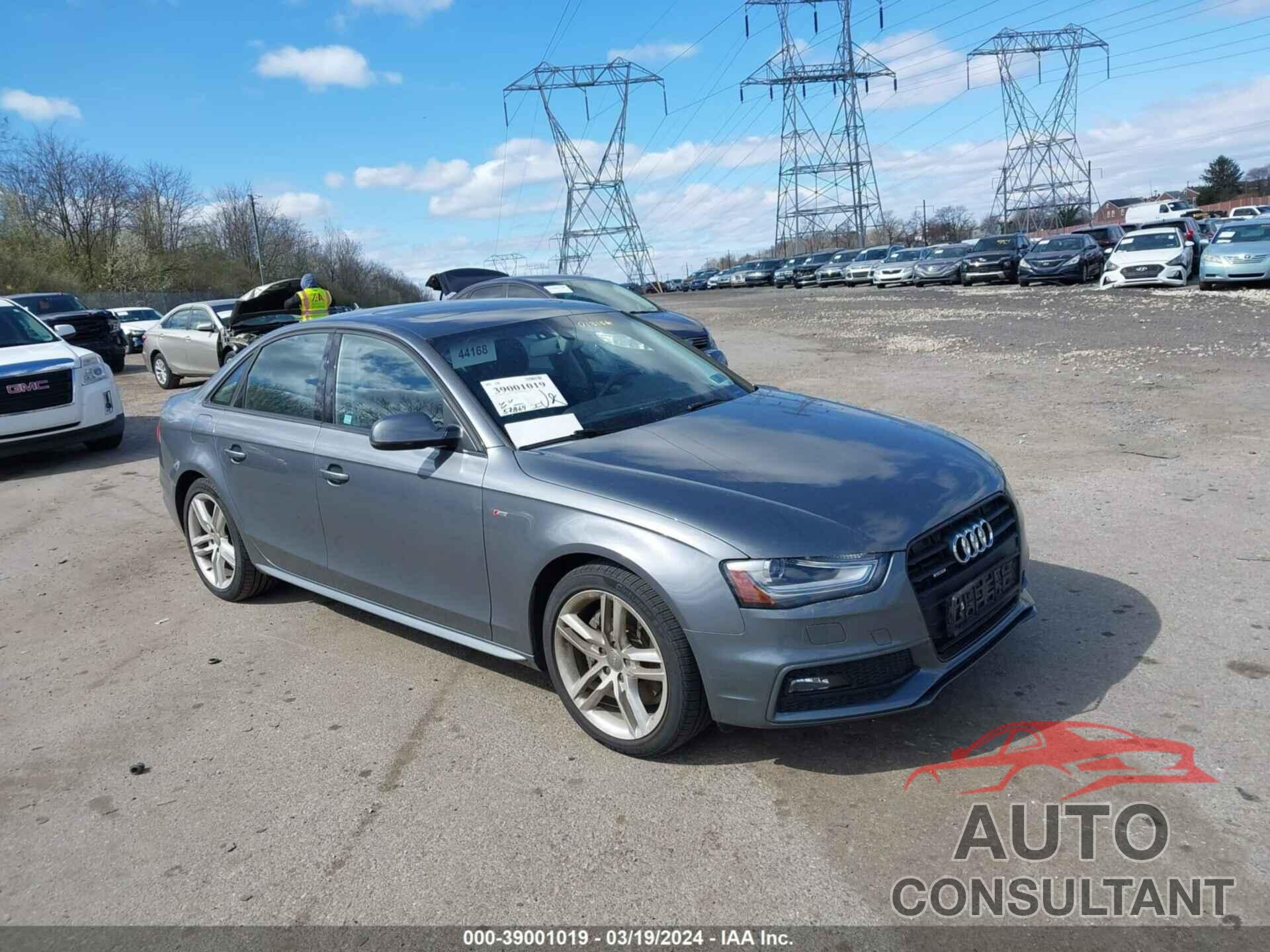 AUDI A4 2016 - WAUBFAFL6GA013156