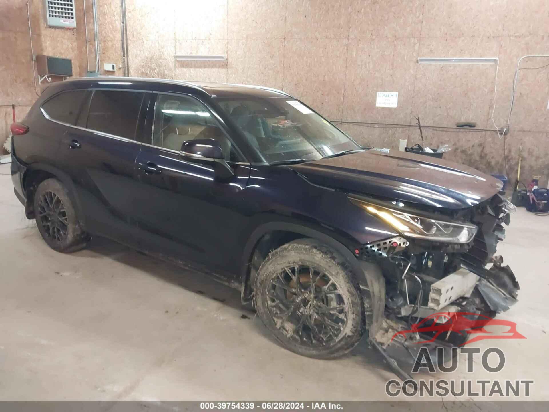 TOYOTA HIGHLANDER 2020 - 5TDDZRBH9LS017086