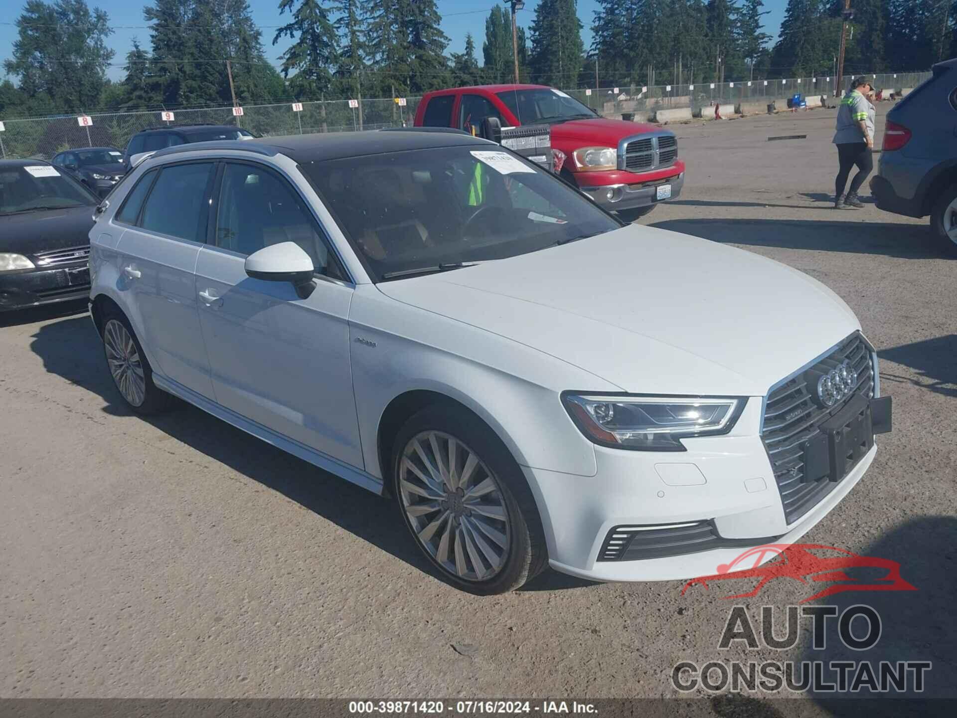 AUDI A3 E-TRON 2017 - WAUTPBFF3HA134245