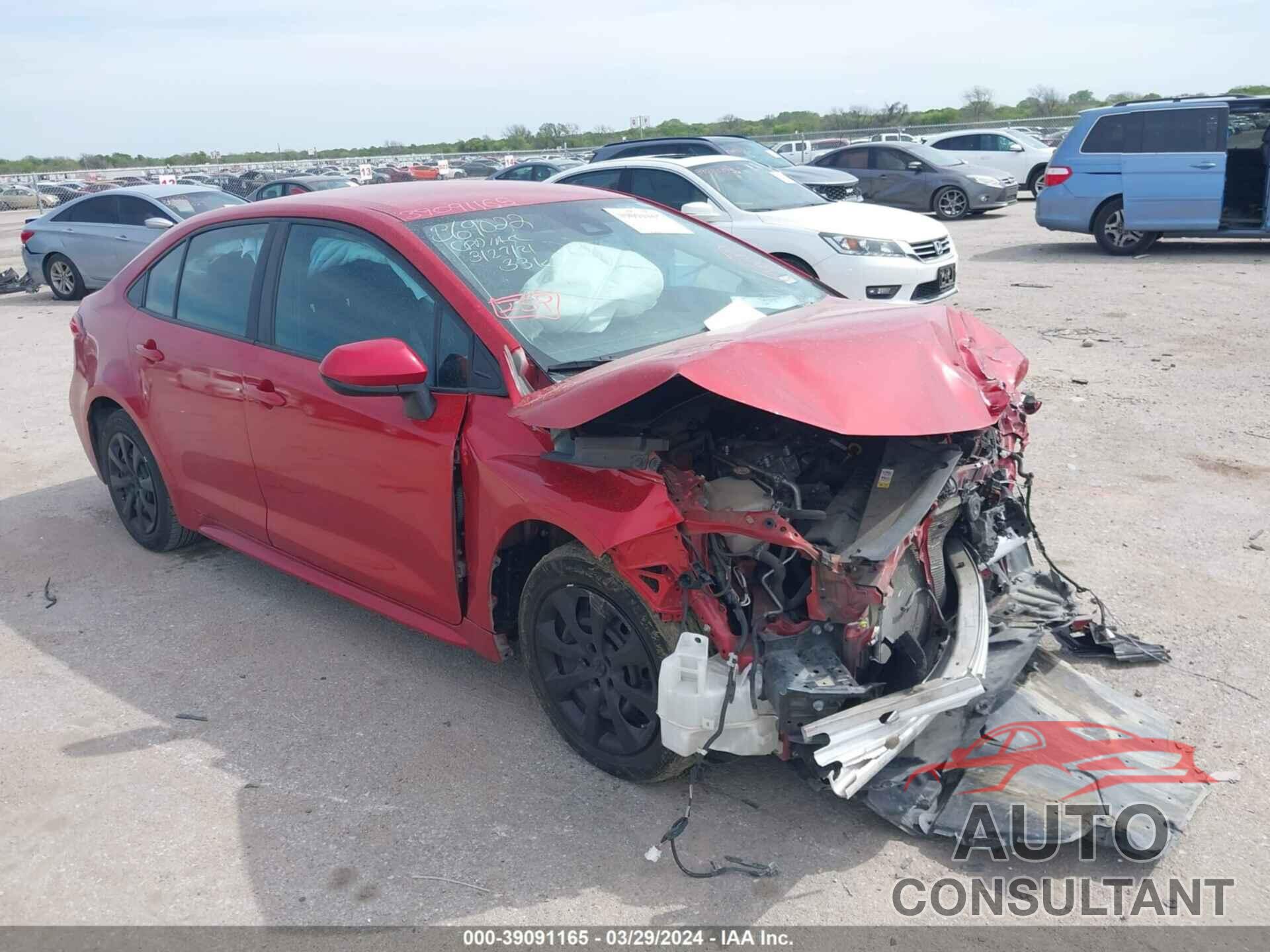 TOYOTA COROLLA 2021 - 5YFEPMAEXMP234306
