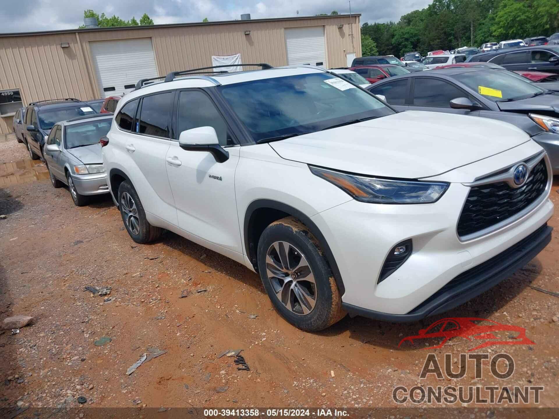 TOYOTA HIGHLANDER 2021 - 5TDHARAH0MS503961