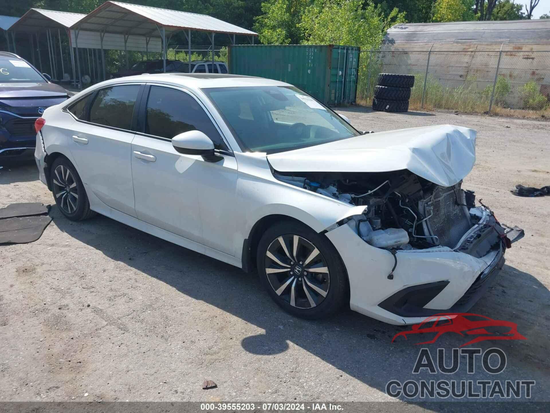 HONDA CIVIC 2022 - 2HGFE1F74NH313353